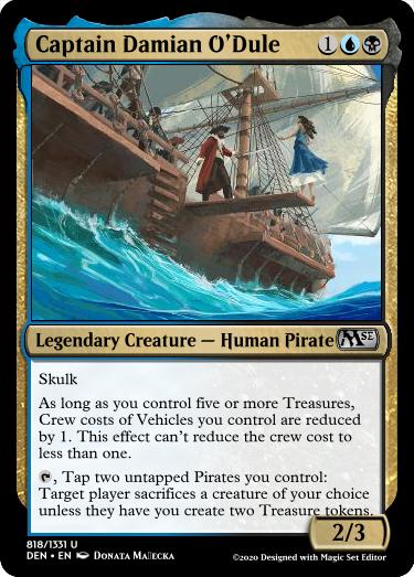 mtg pirate ship cards Lorwyn Eclipsed 60-Card Theme Deck - Pirates Mint / near mint condition trading card Skeleton ship themed cards :
