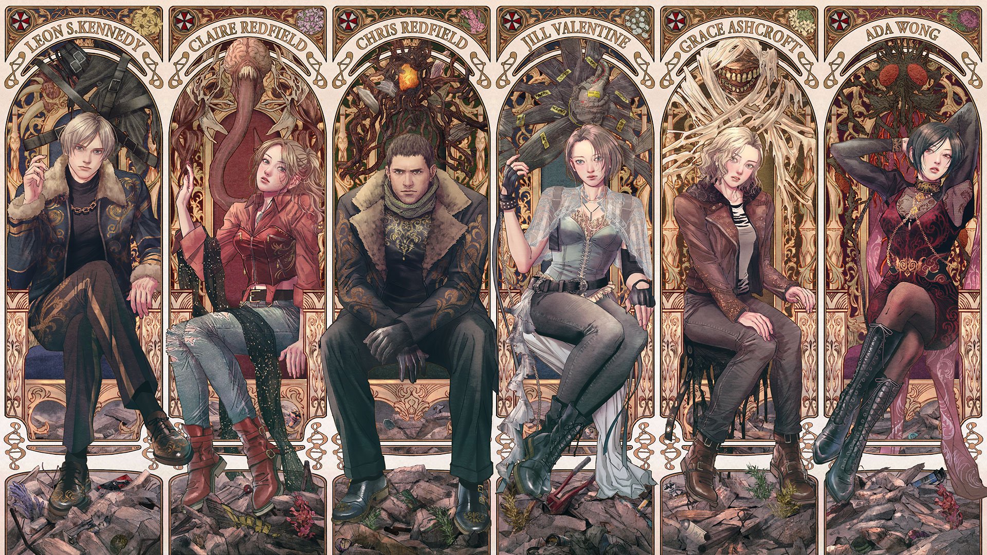 Resident Evil 5 Artwork Credits: GAMINGROCKSON