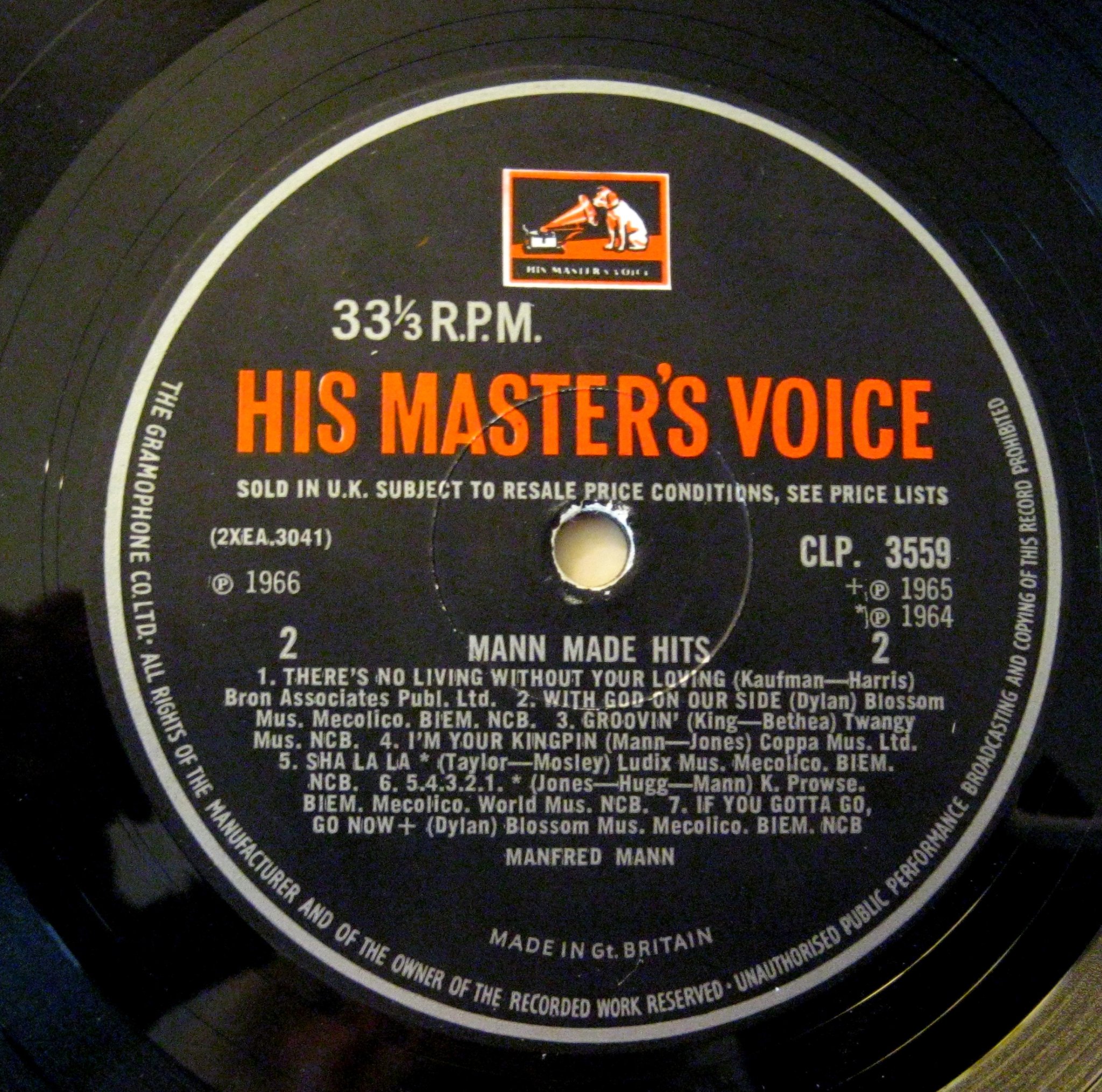 Paul Jones' 1969 album Come Into My Music Box on Columbia Records