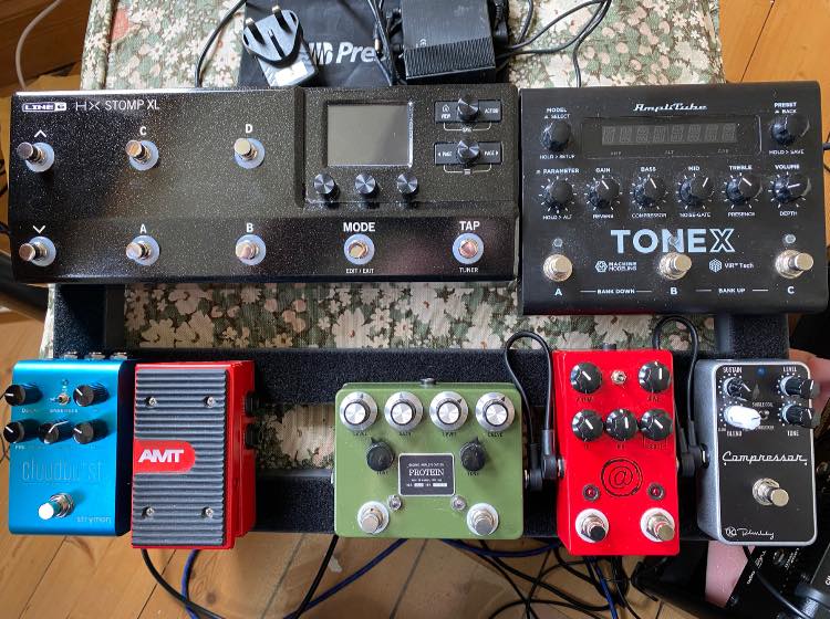 How to connect Line6 HX Stomp XL to Tonex One for preset control