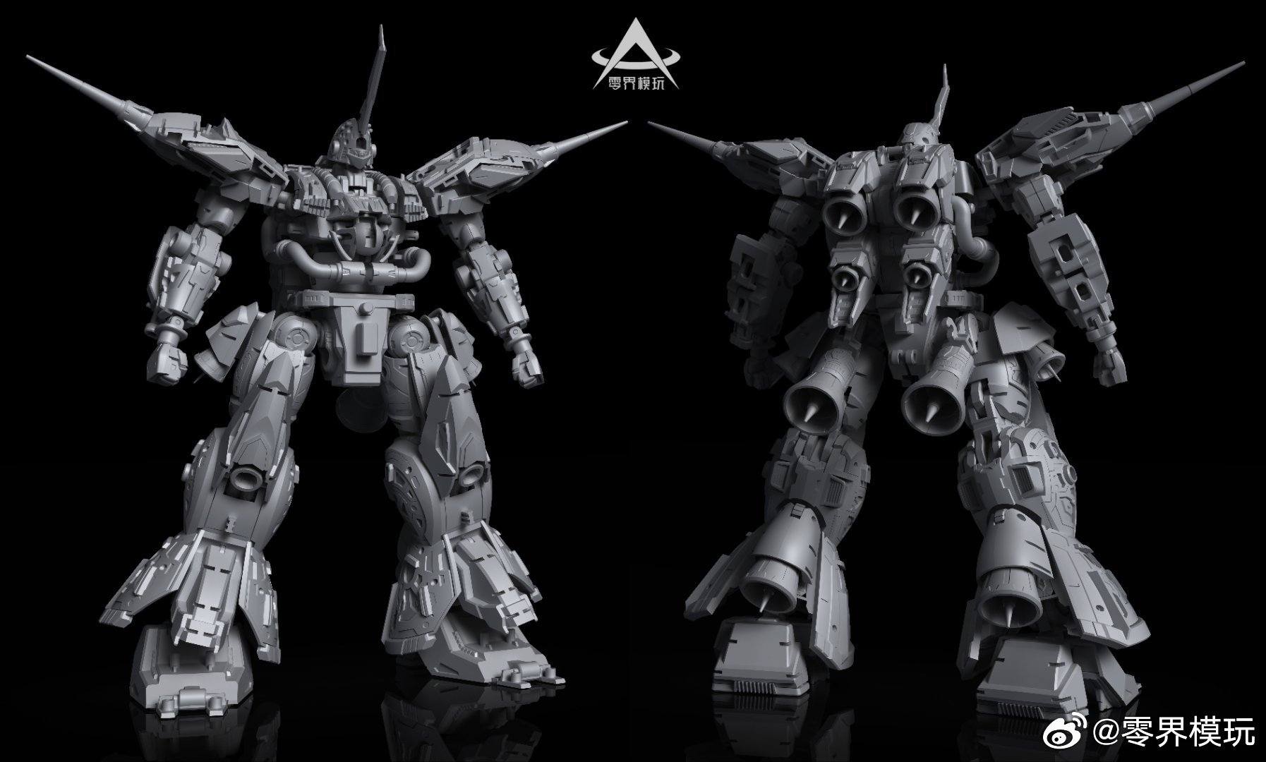 This beautiful, massive, and shiny Zero World 1/100 Scale Dark