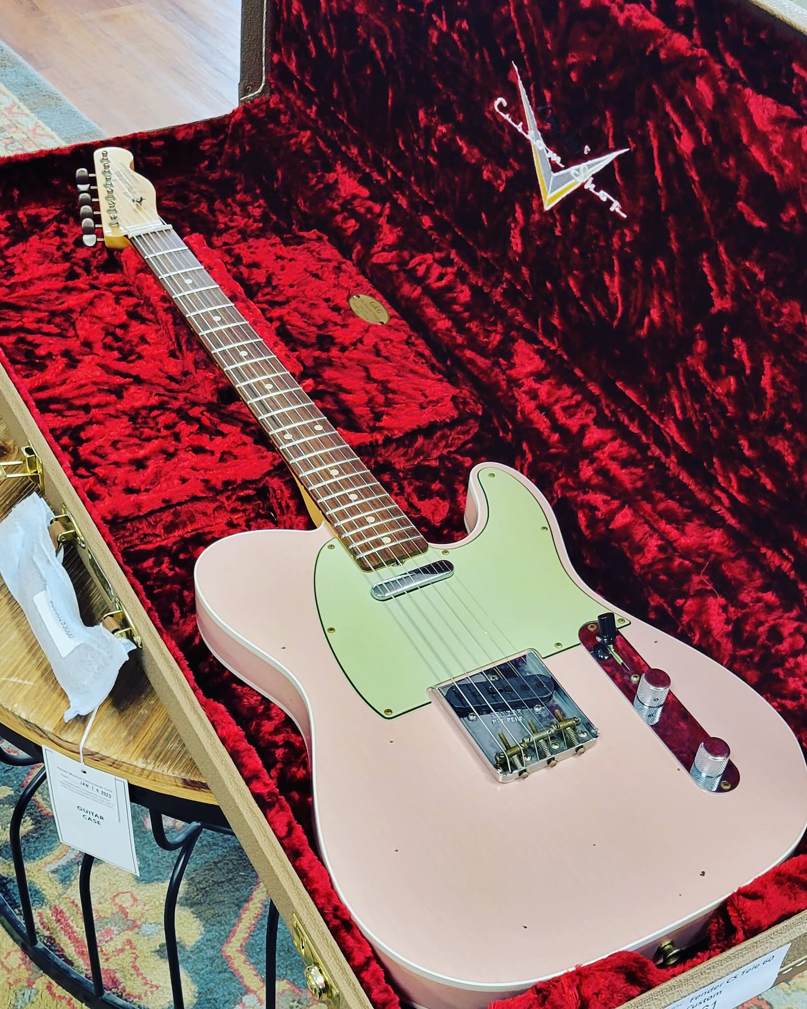 First custom Fender Telecaster shop pickup