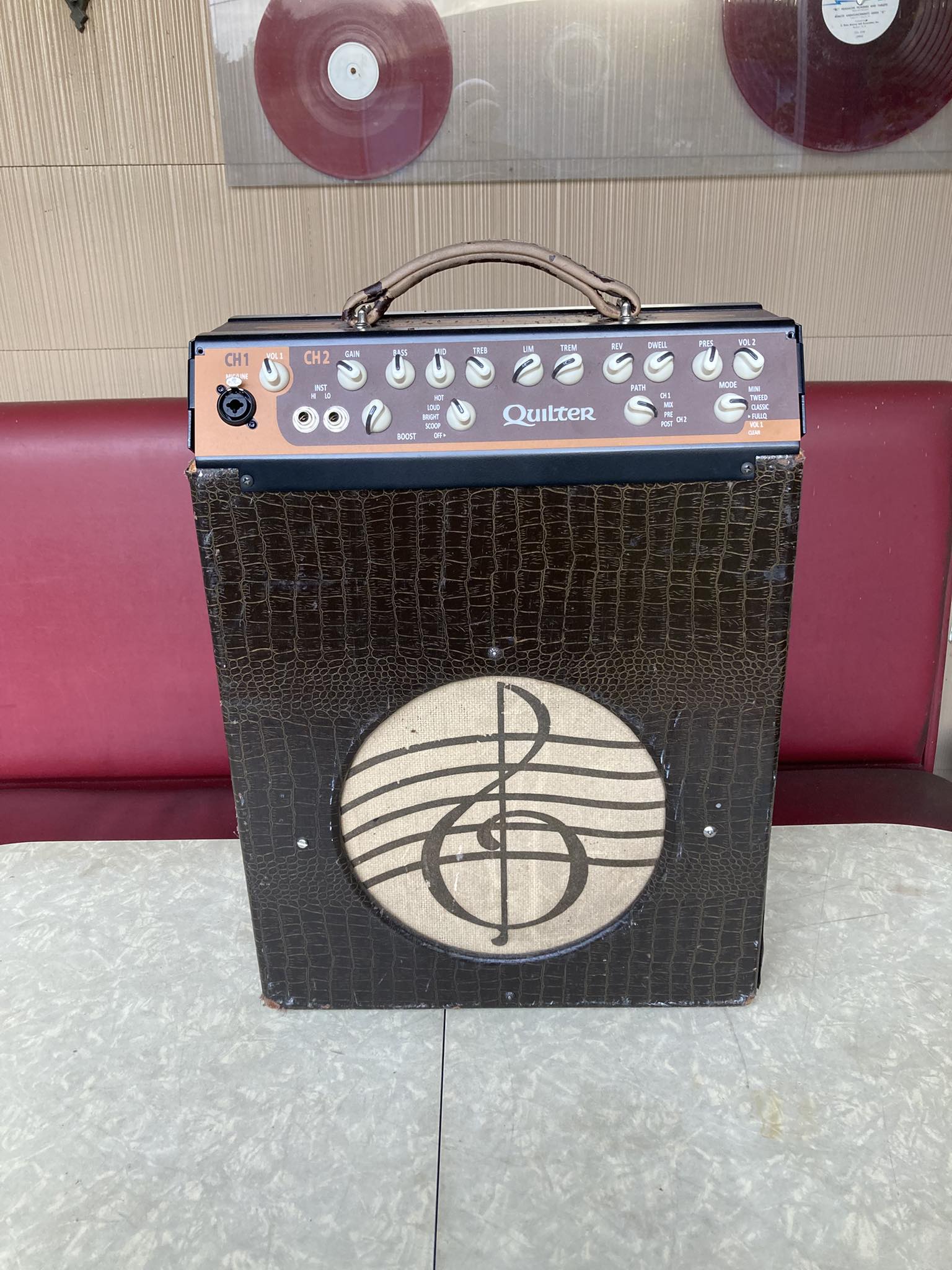 Frankenstein amp with Jensen Tornado 12
