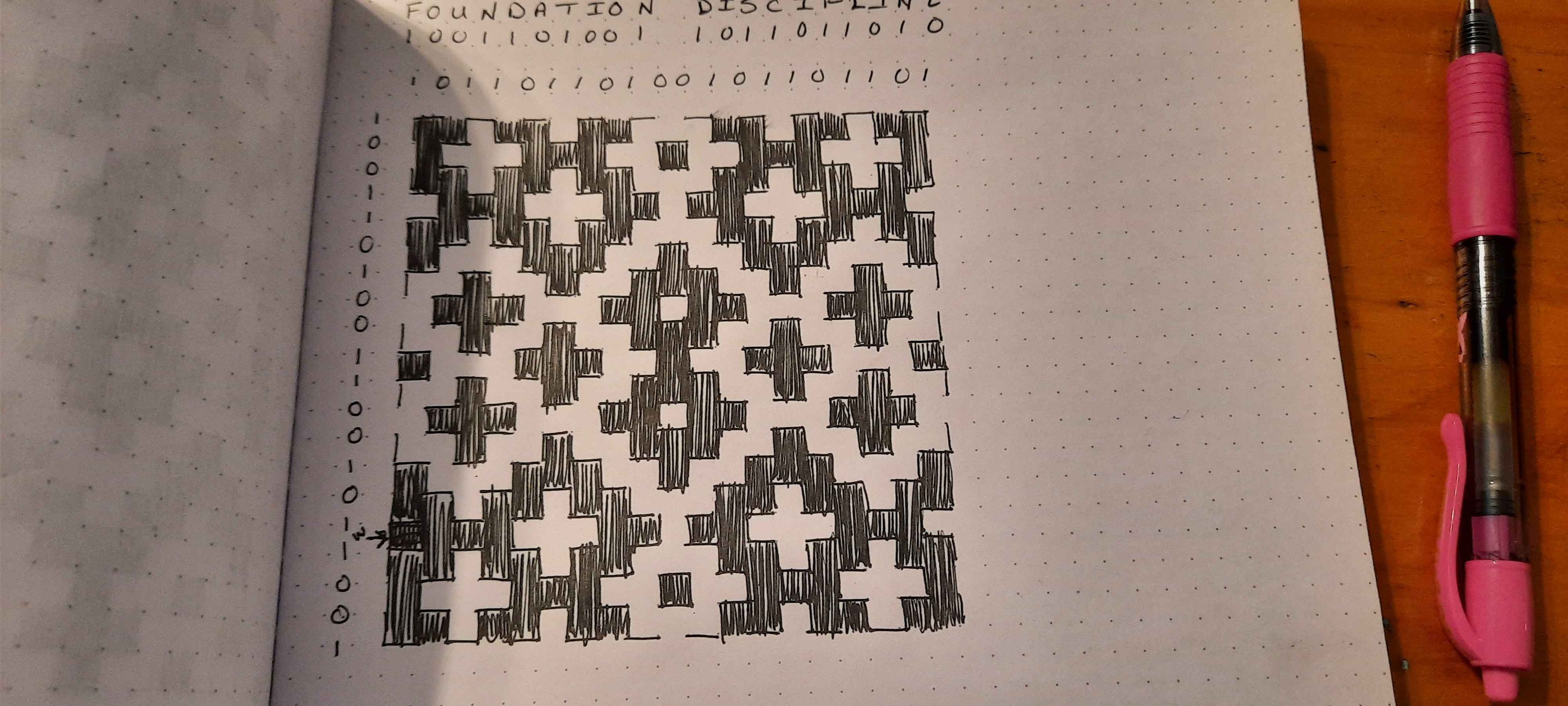 Abracadabra binary pattern inspires djent music