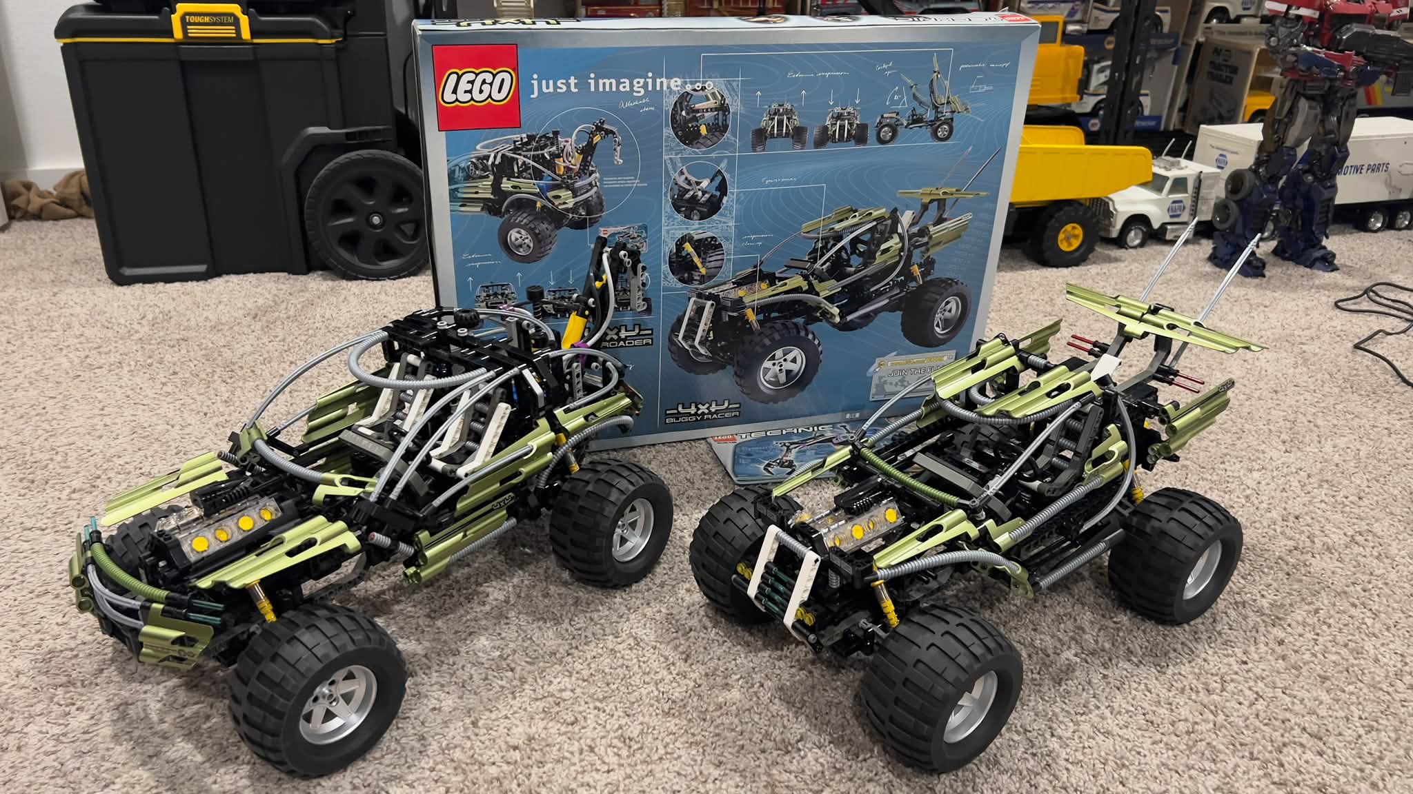 Now I have both models of 8466 and with 5218 Pneumatic subpack.