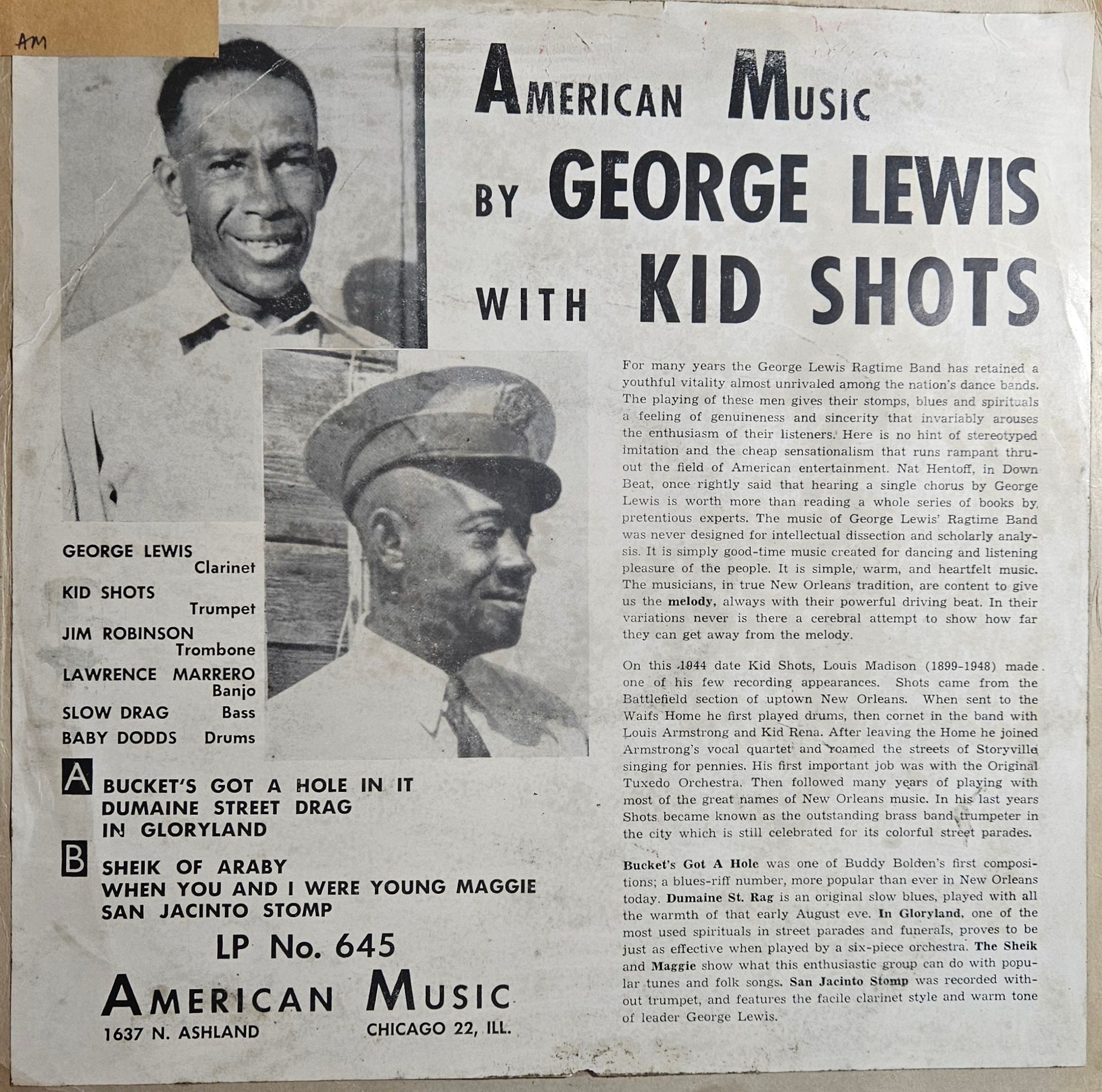 Bill Russell's American Music label recordings