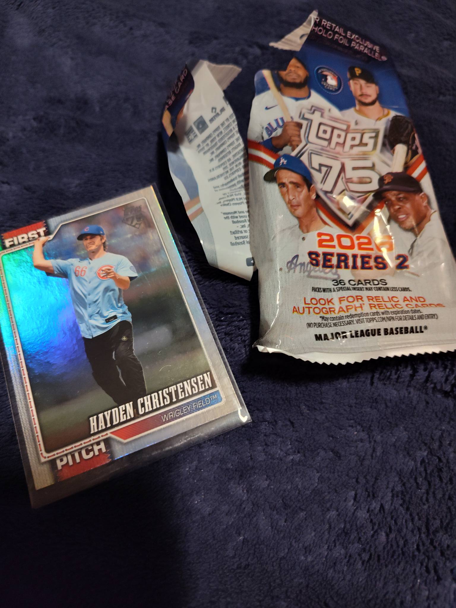 Pulled Hayden Christensen autograph in sports cards
