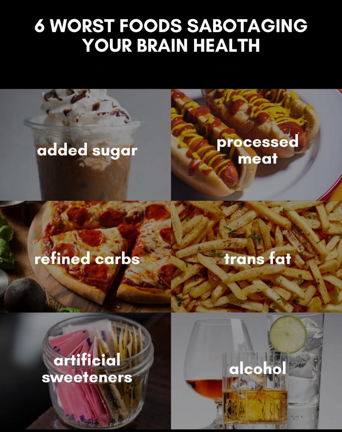 Foods/ingredients that can make you feel crazy PT. 2 🤯 (part 1 was shared yesterday on my feed) #brainhealth