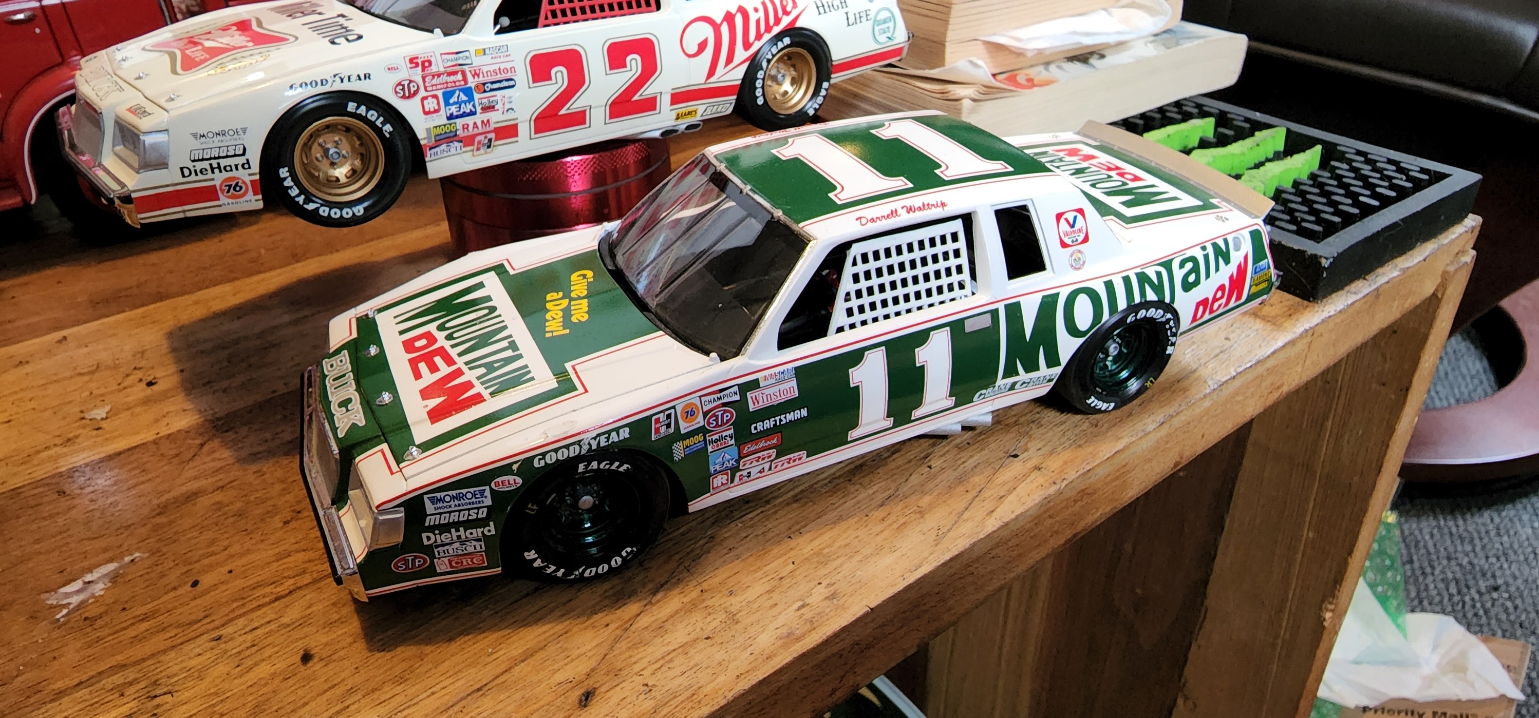 Dw's Mountain Dew Buick Regal model car