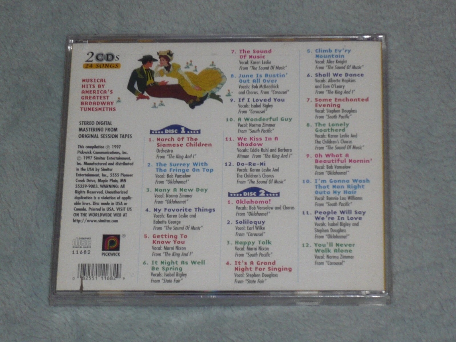 Broadway tunes cd collection review