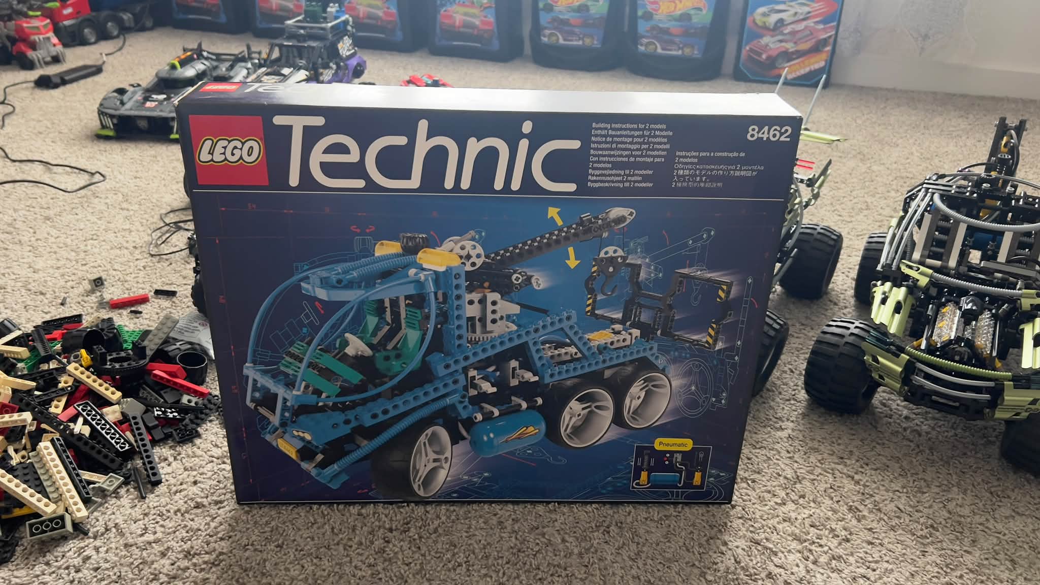 LEGO Technic 8462 set from 1998 showcases design excellence