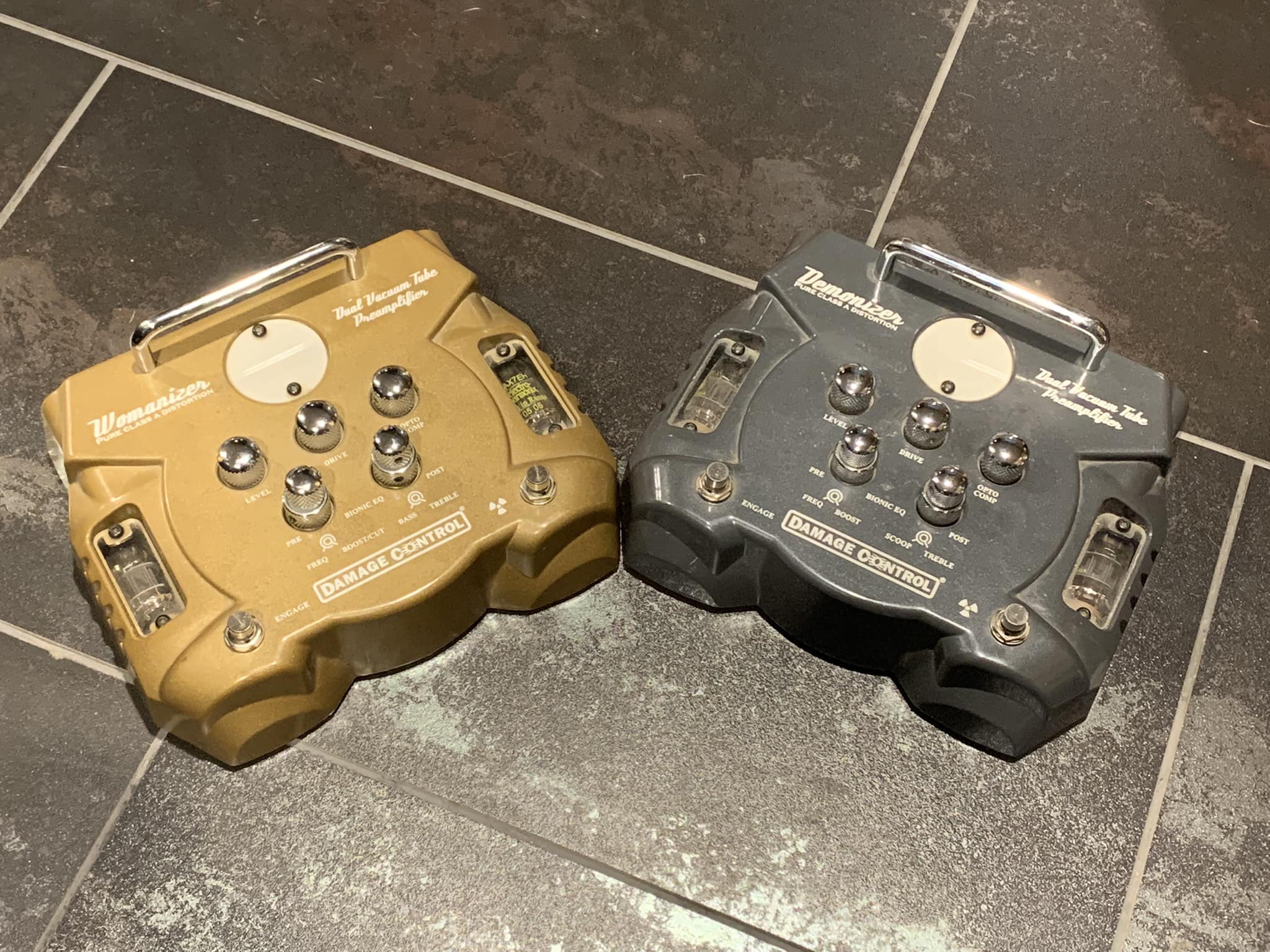 Strymon's early tube preamps, Womanizer and Demonizer