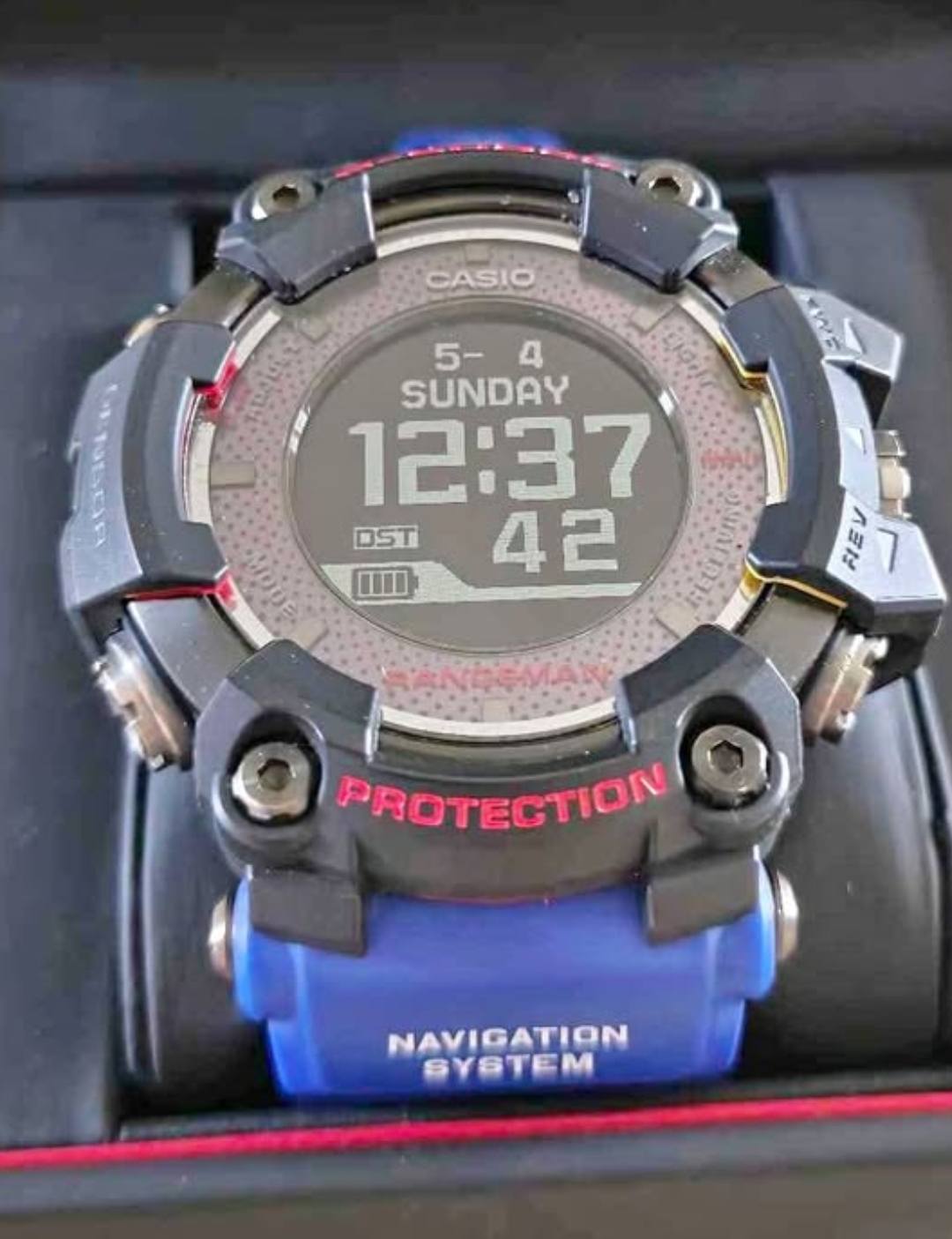 Casio GPR B1000 Beast watch with TLC band and bezel mod
