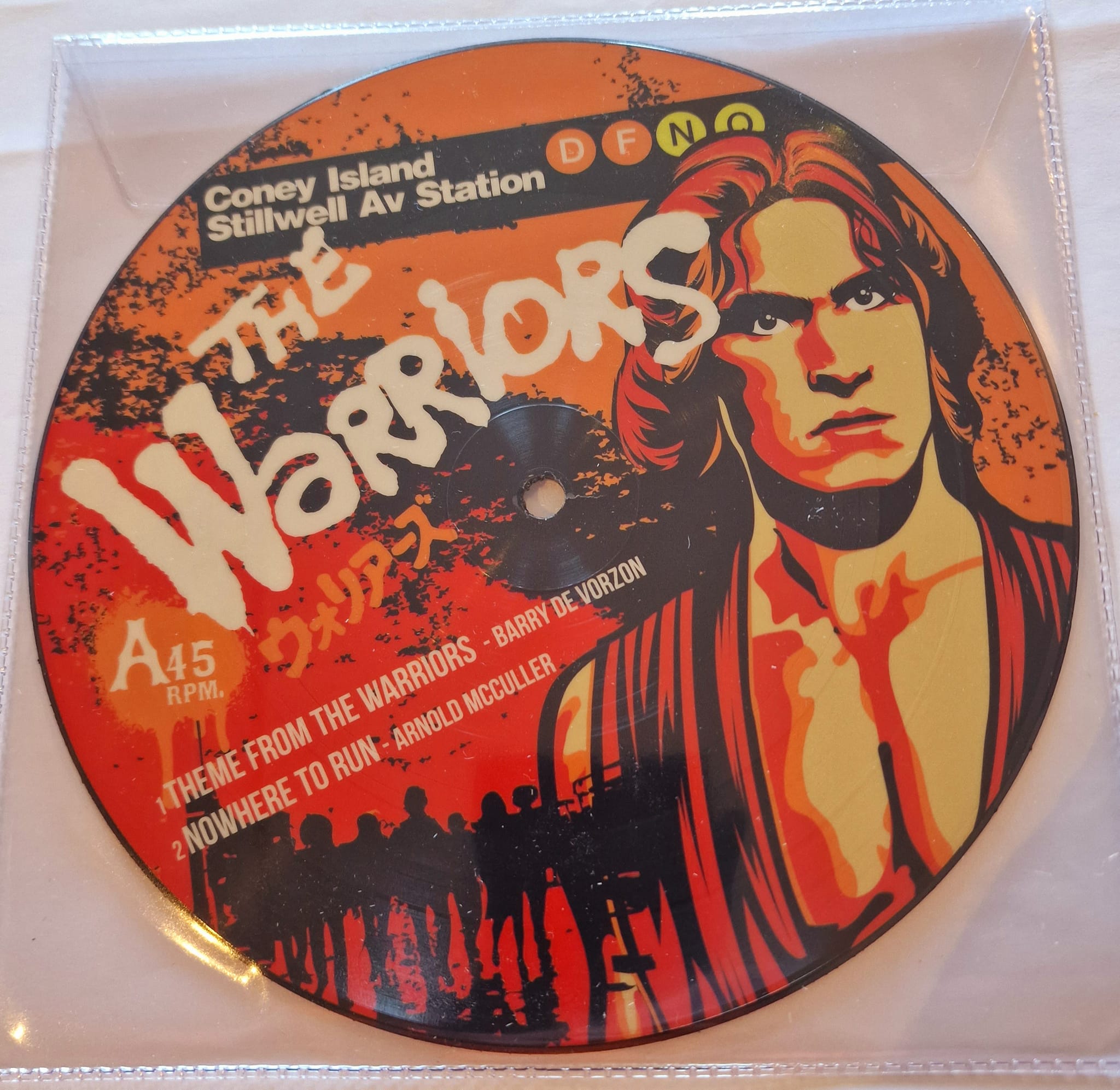 The Warriors vinyl record picture disc
