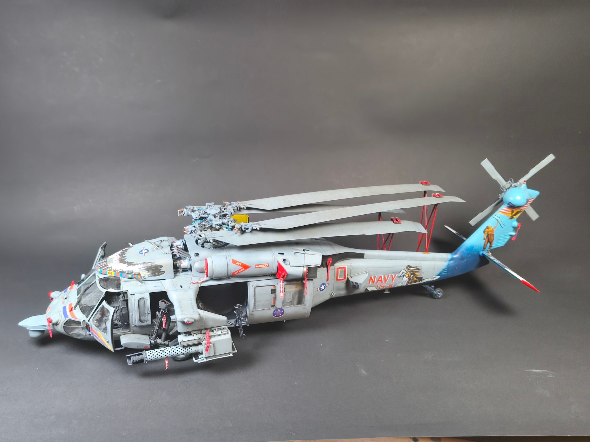 My finished model 1/35 KittyHawk MH-60S 