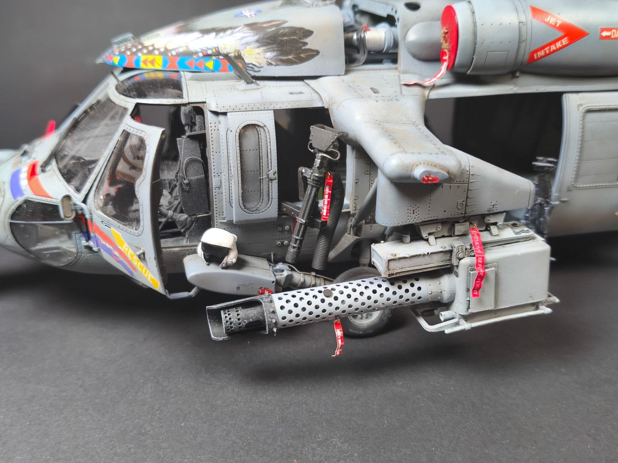 My finished model 1/35 KittyHawk MH-60S 