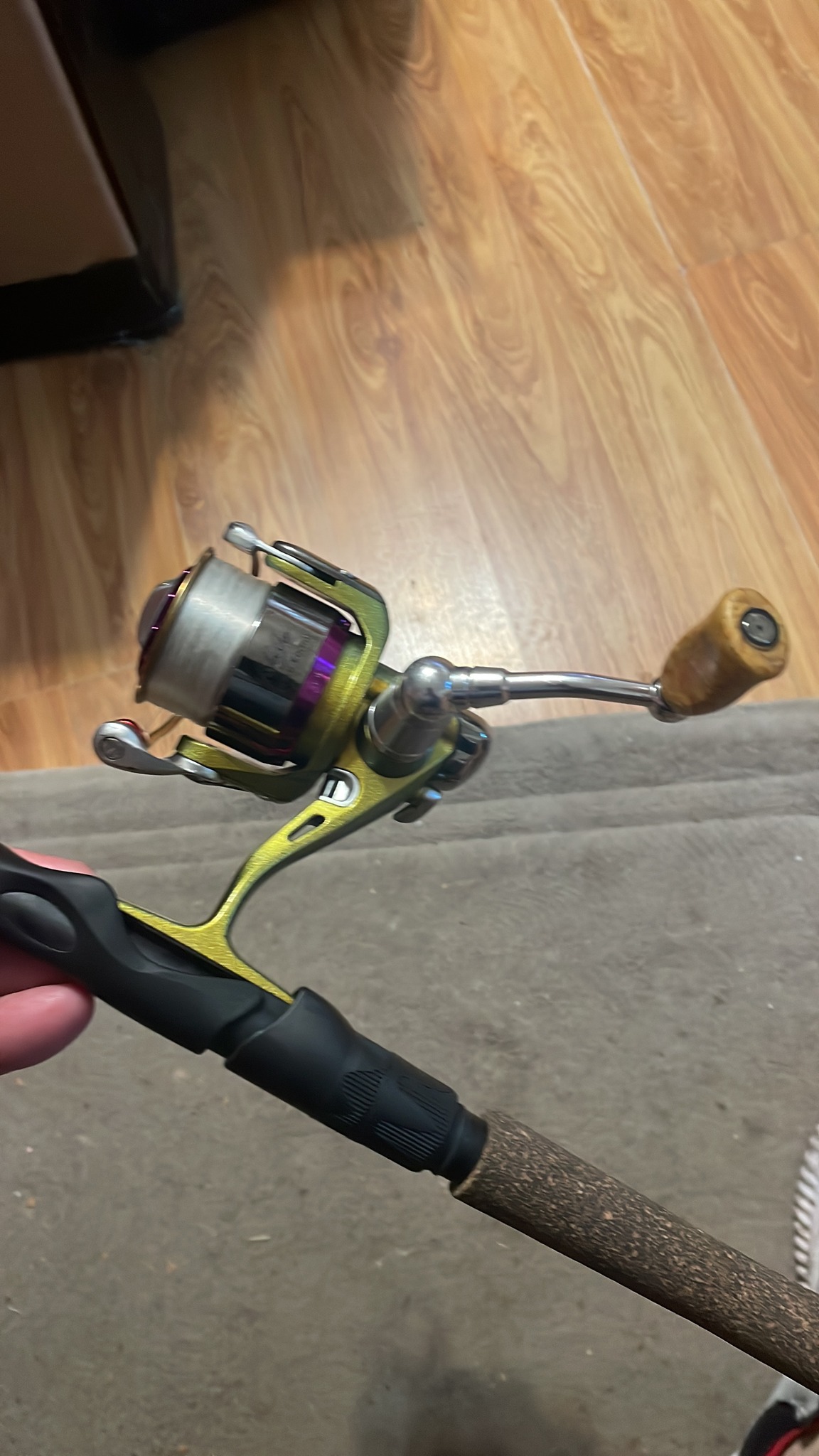 Daiwa Megabass TD-ito2506C rod setup