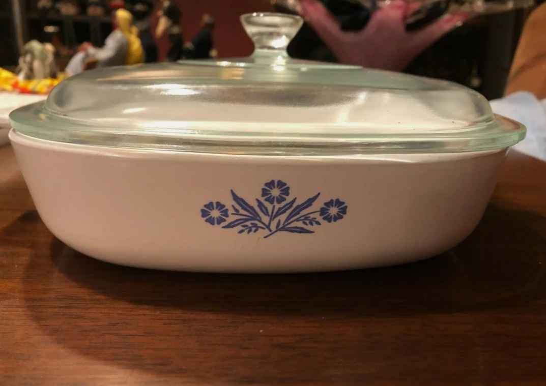 Caption on Heart New | VINTAGE 1960's CORNING WARE BLUE CORNFLOWER 8 ...