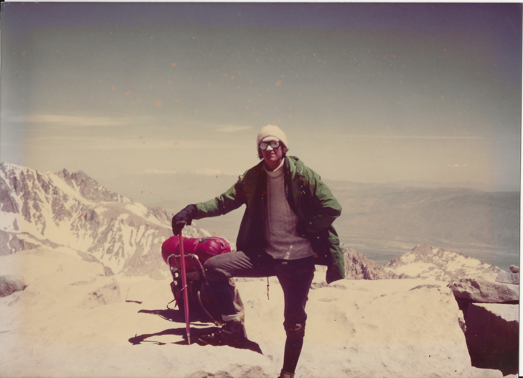 Vintage backpacking gear from the 1970s still in use today