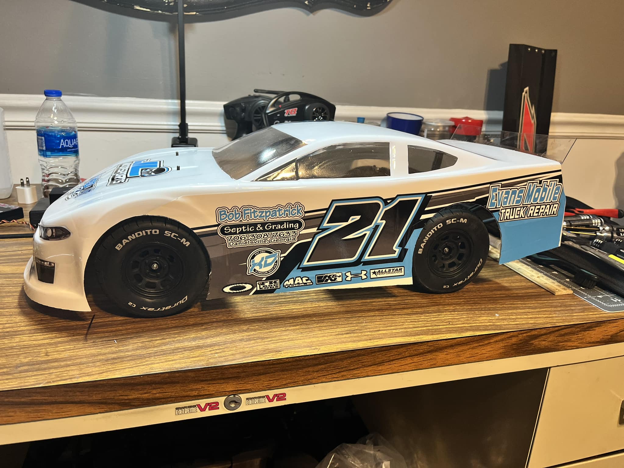 マッスル Xtreme Decals sponsors street stock worlds