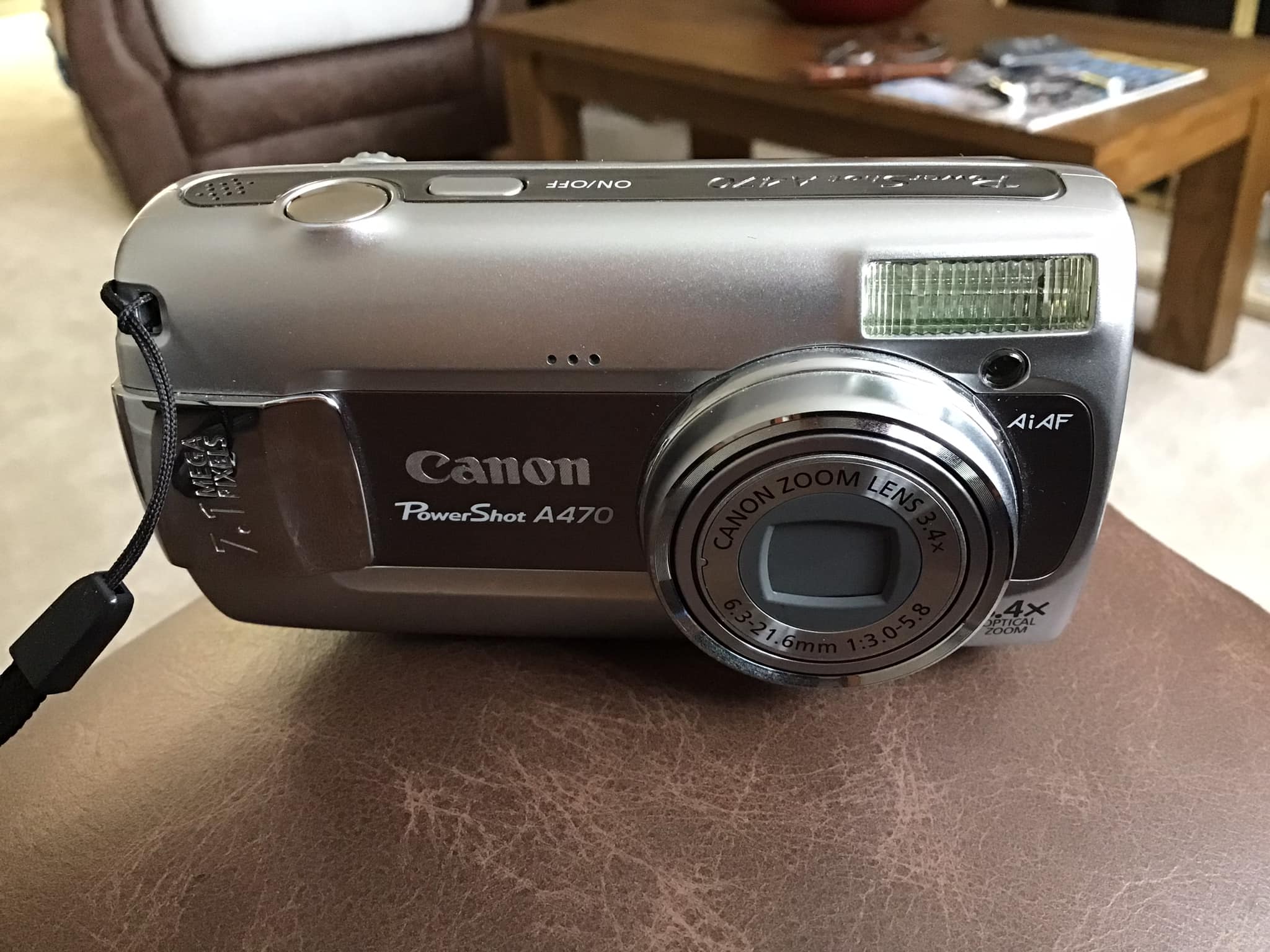 Canon Powershot A470 CCD sensor images