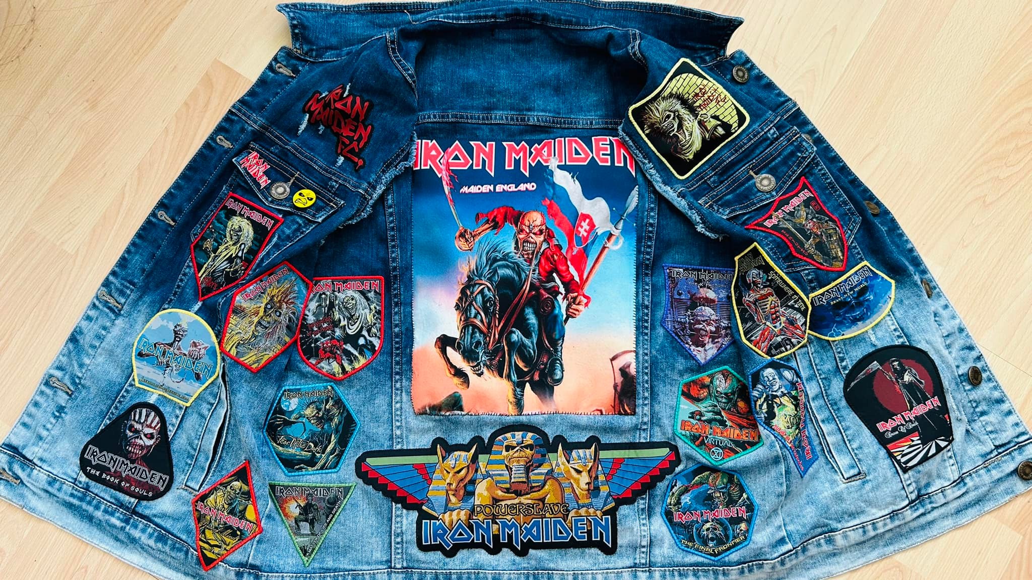 IRON MAIDEN // OFFICIAL MERCH ONLY From patches and