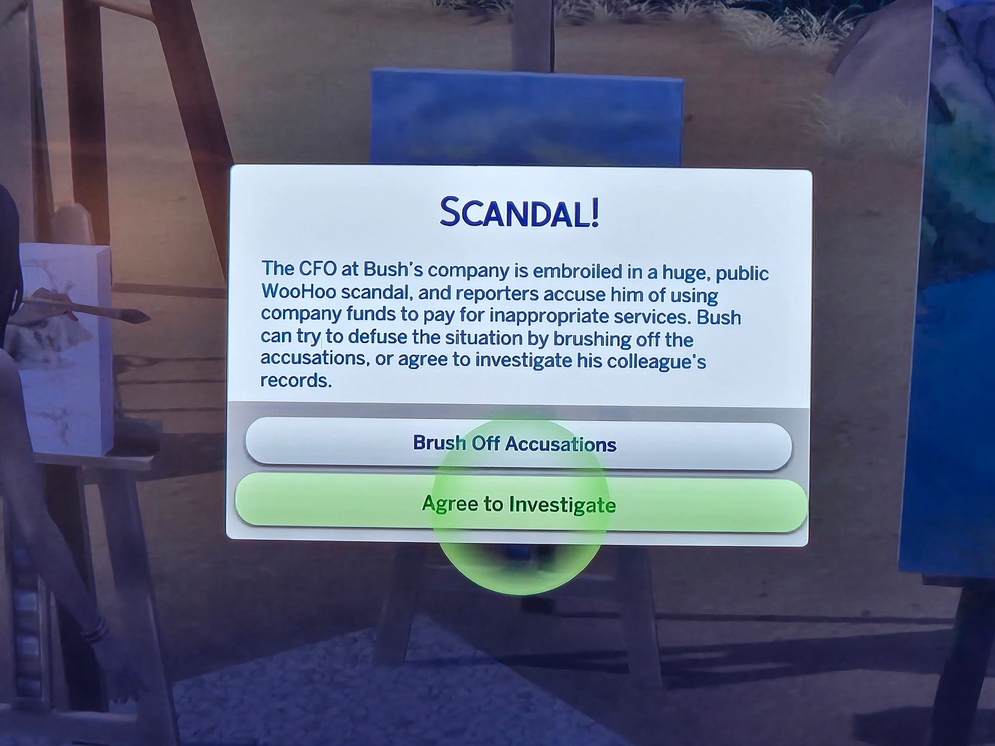 The Sims 4 | I have never seen this pop up before, but with most of ...