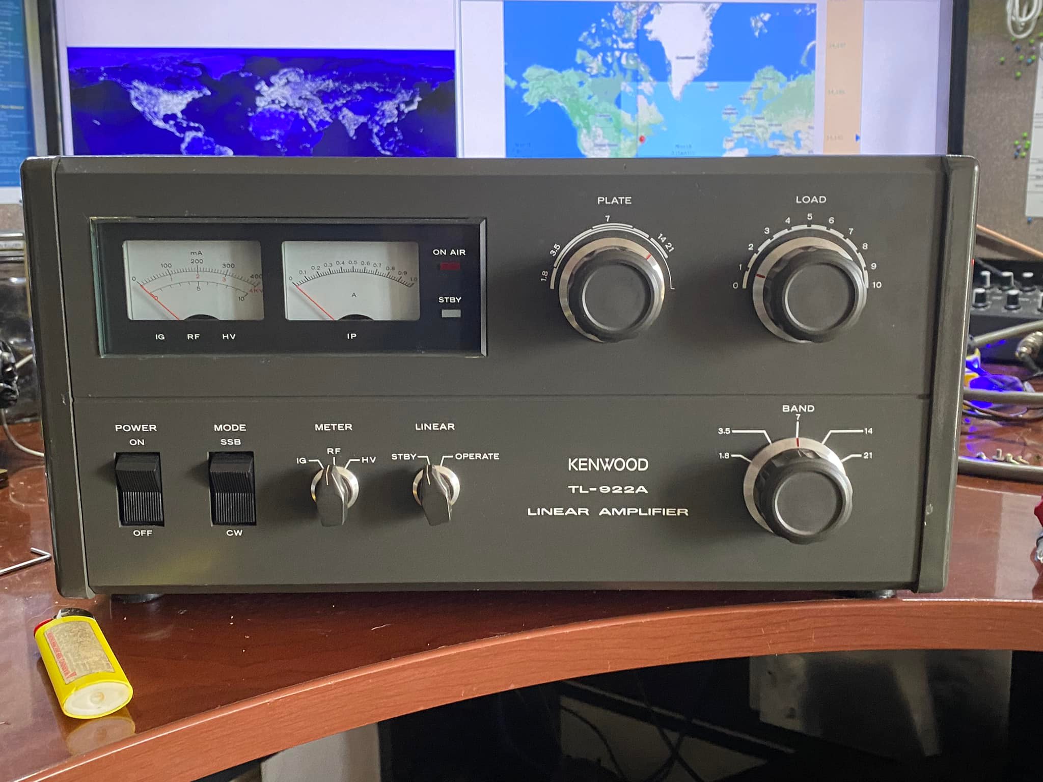 Kenwood TL-922A keying circuit for Icom 7600