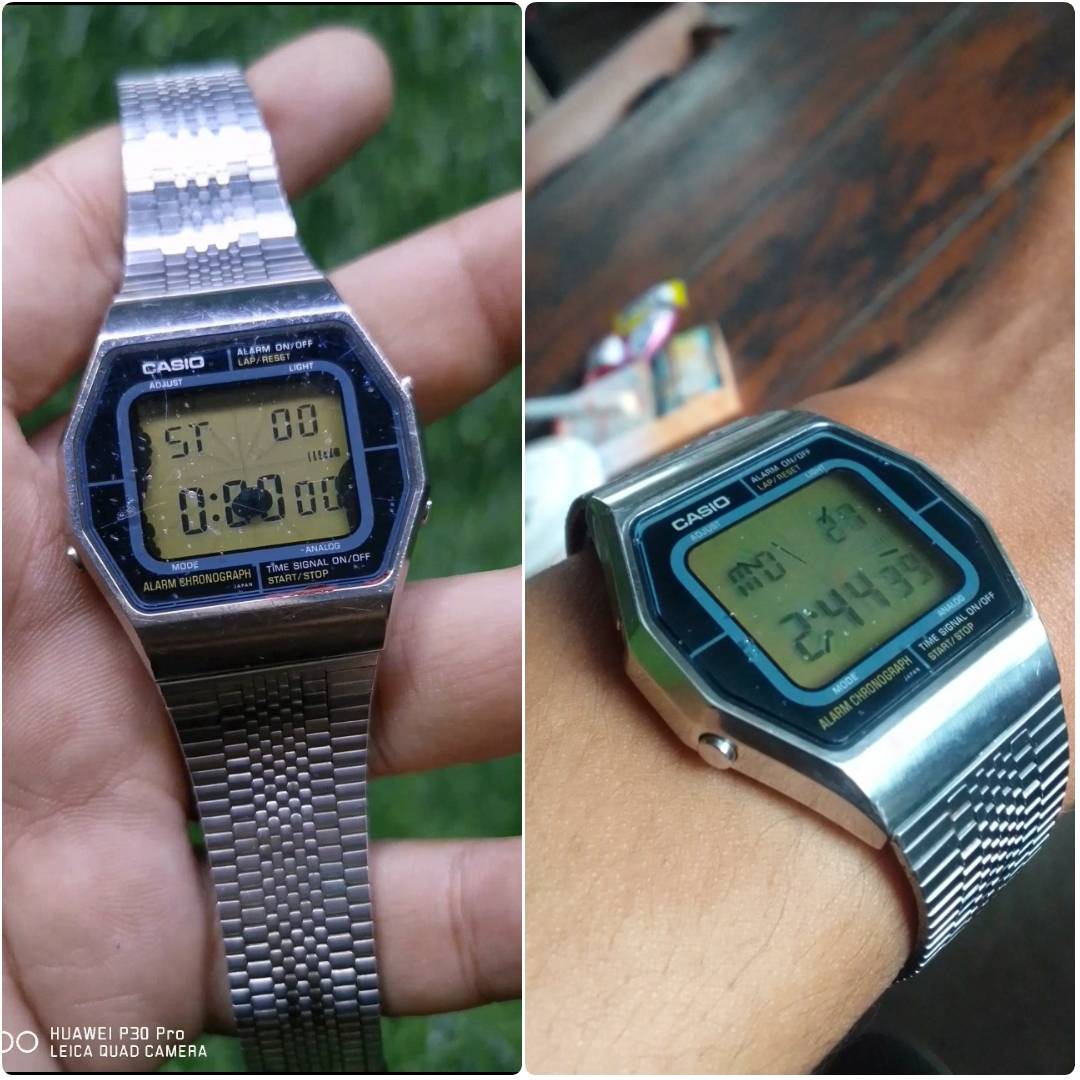 Restored Casio A202 103 Japan digital vintage watch