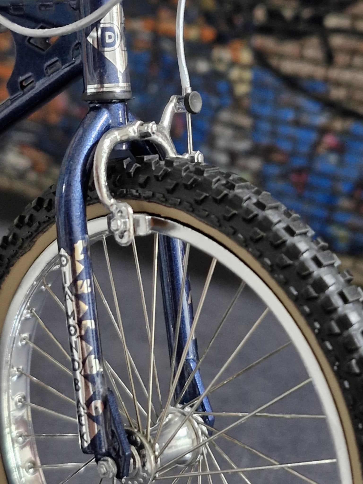 Cool 1/24 Or 1/25 Scale 3D Resin BMX Bike Model Kit - Perfect For Miniature Builders