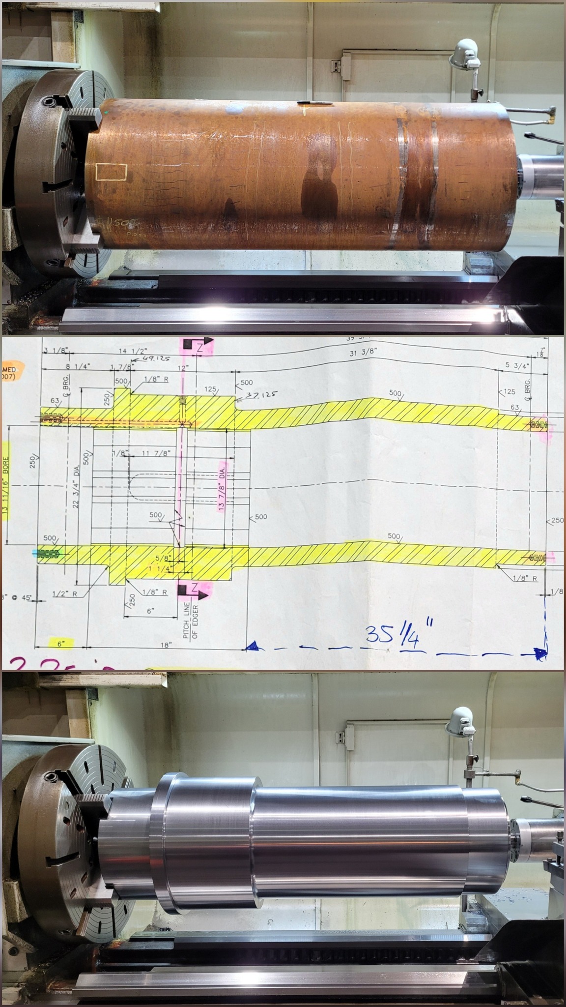 My latest work, Kennametal FIX8 did good. Check out the machining