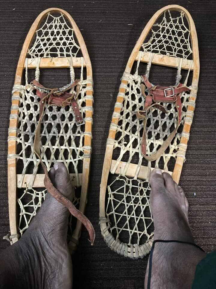 attach snowshoes to osprey backpack Hiking Accessories & Attachment - Snowshoe Straps (x2) How to carry snowshoes on