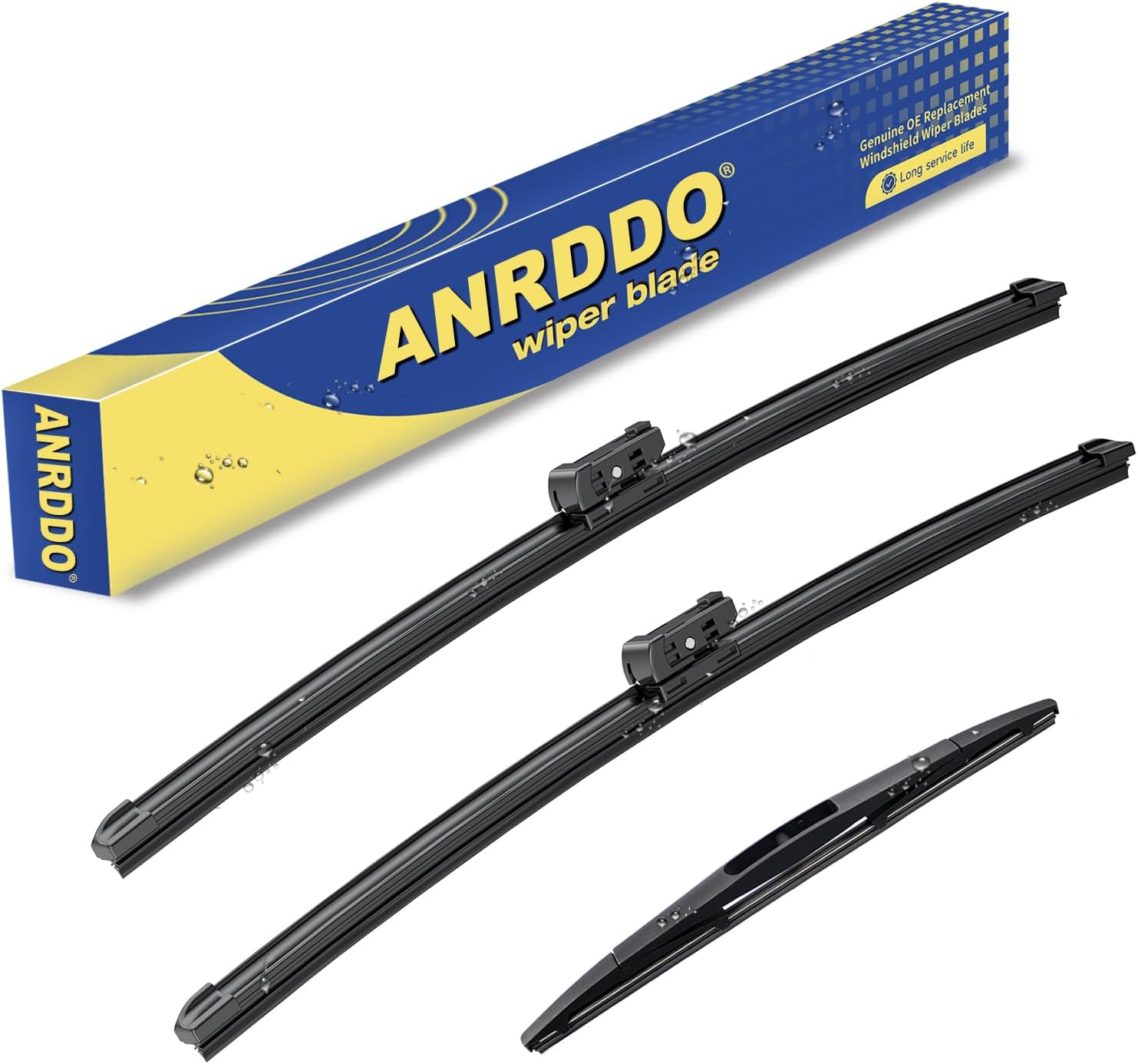 Genuine Subaru Wiper Blade Set - Front & Rear For 2019-2025