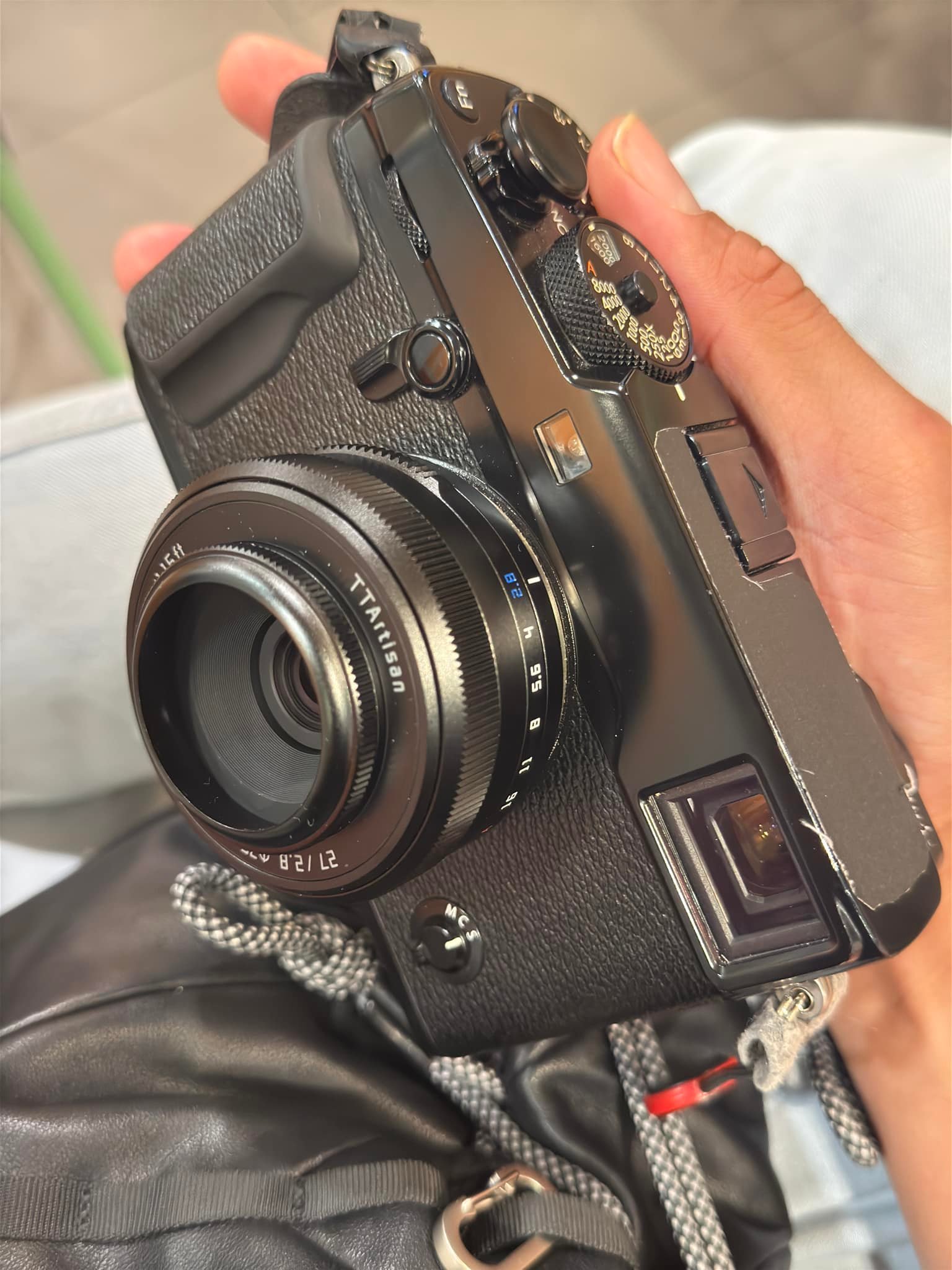 Reviving a rescued Sony NEX-5 camera with a TTArtisans 25mm f2.0 
