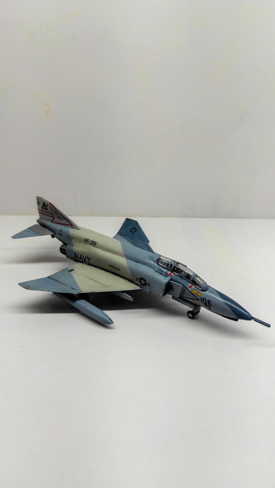1/144 F-4 Phantom II Model Comparison