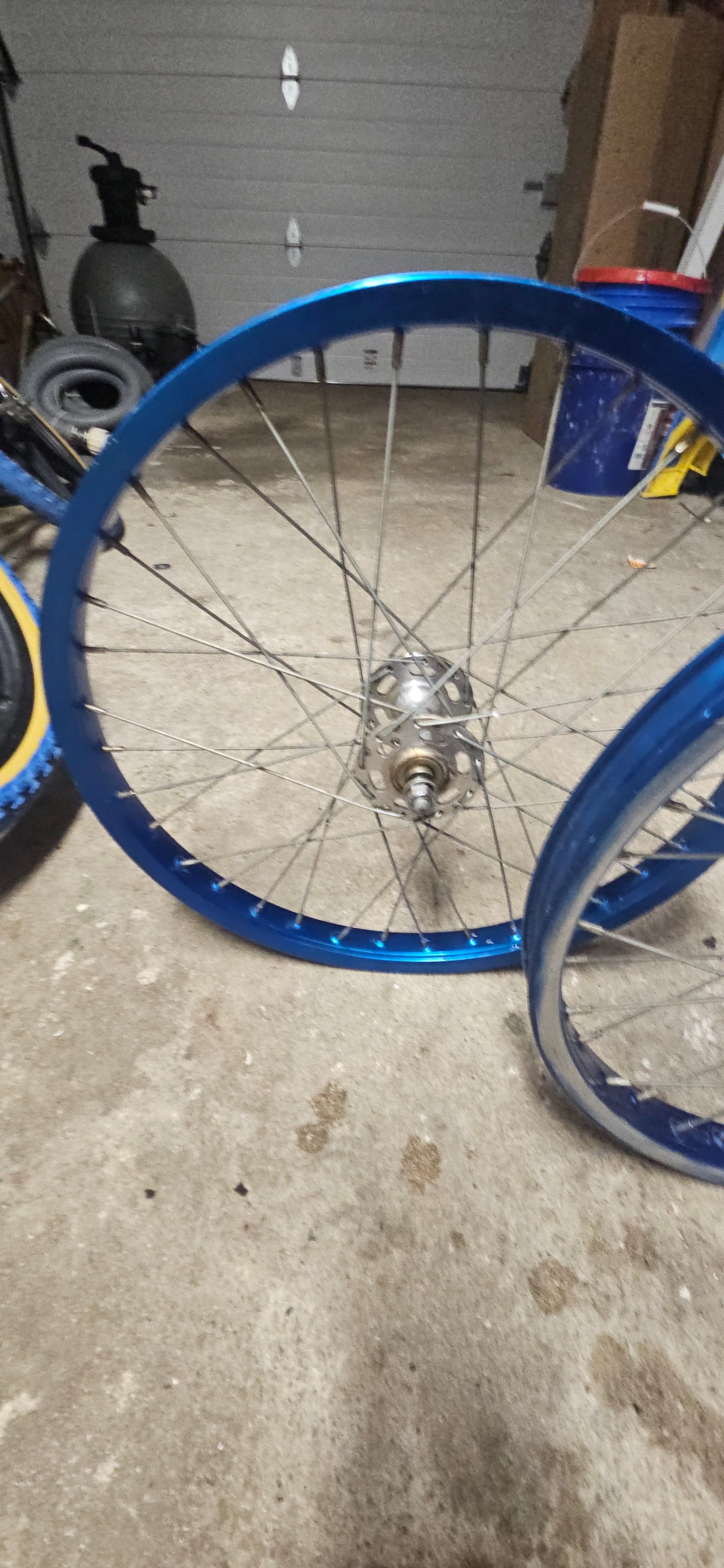Decalcomanie Blu Per Cerchi Araya 7X / 7C – Set Bmx Old School