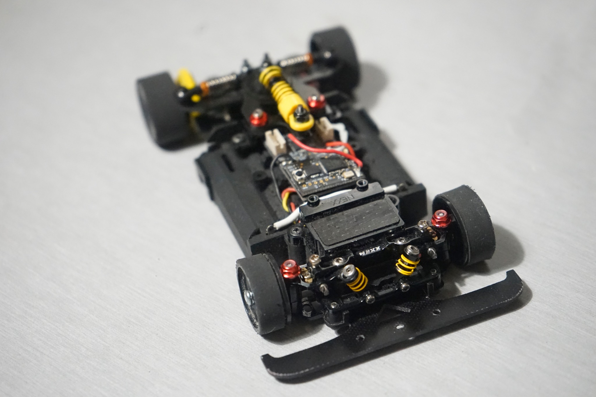 Disassembling Mini-Z MR03 Evo for Nexx Racing Skyline chassis upgrade