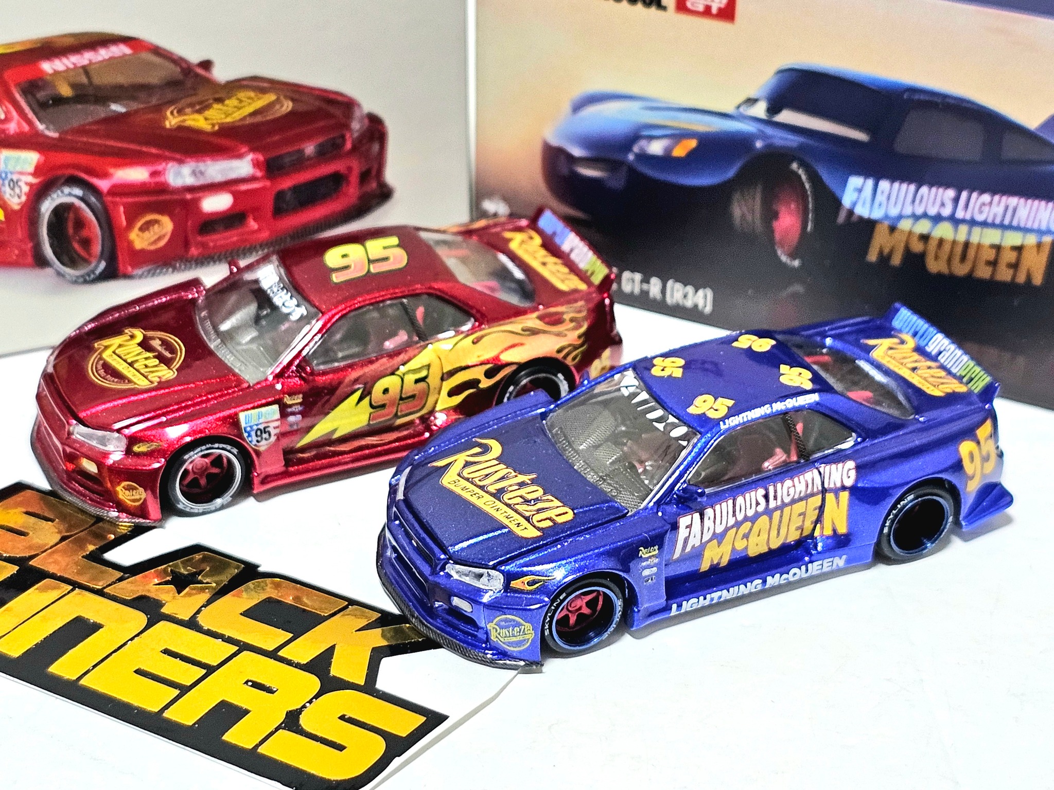 KAIDO R34 LIGHTNING MCQUEEN EDITION FABULOUS FABULOUSLIGHTMIN 