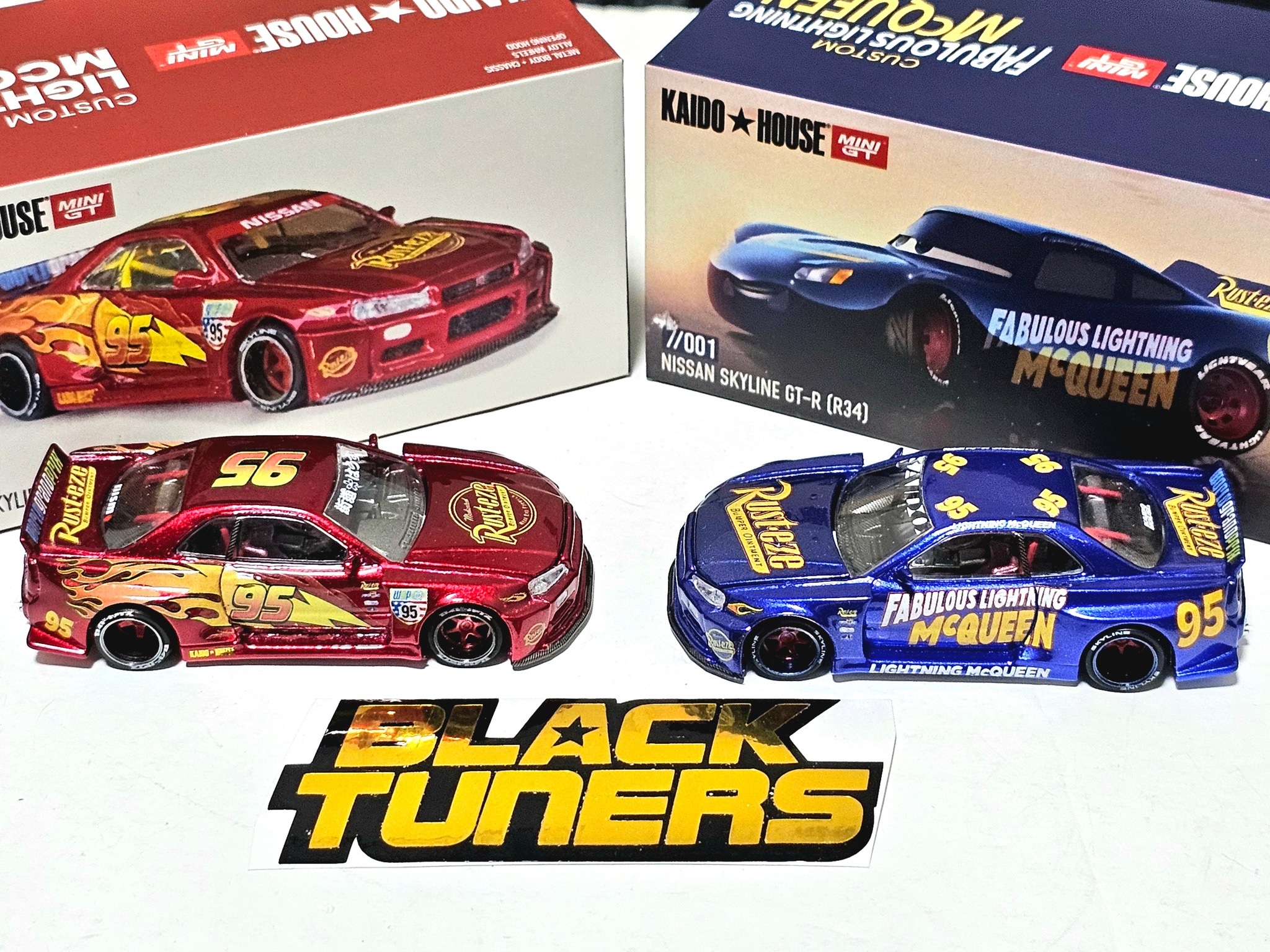 KAIDO R34 LIGHTNING MCQUEEN EDITION FABULOUS FABULOUSLIGHTMIN 