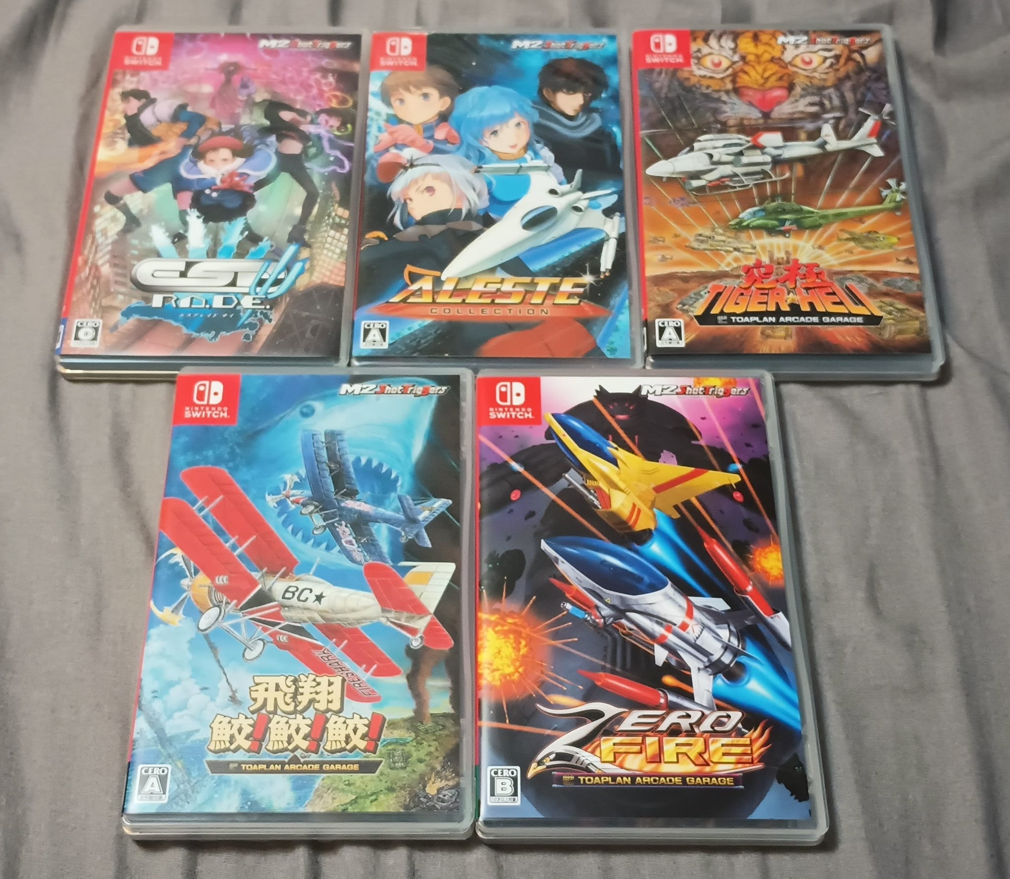 Toaplan Arcade Garage: Flying Fire Shark game collection