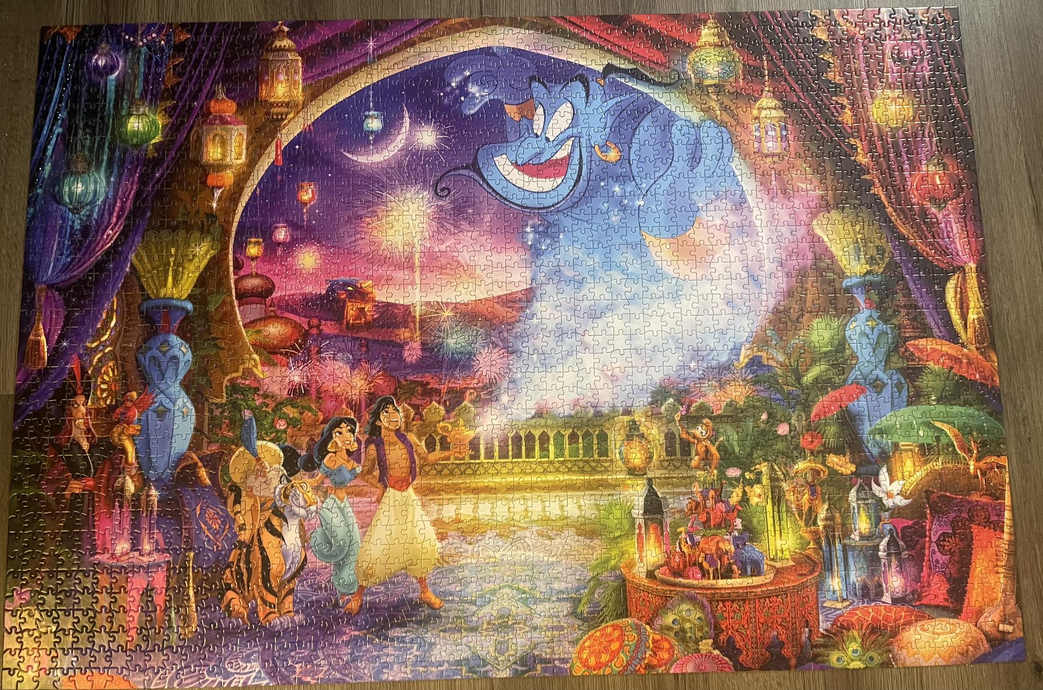 Buffalo Games Road Trip USA 2000 Piece Puzzle - Map Of The USA With State License Plates