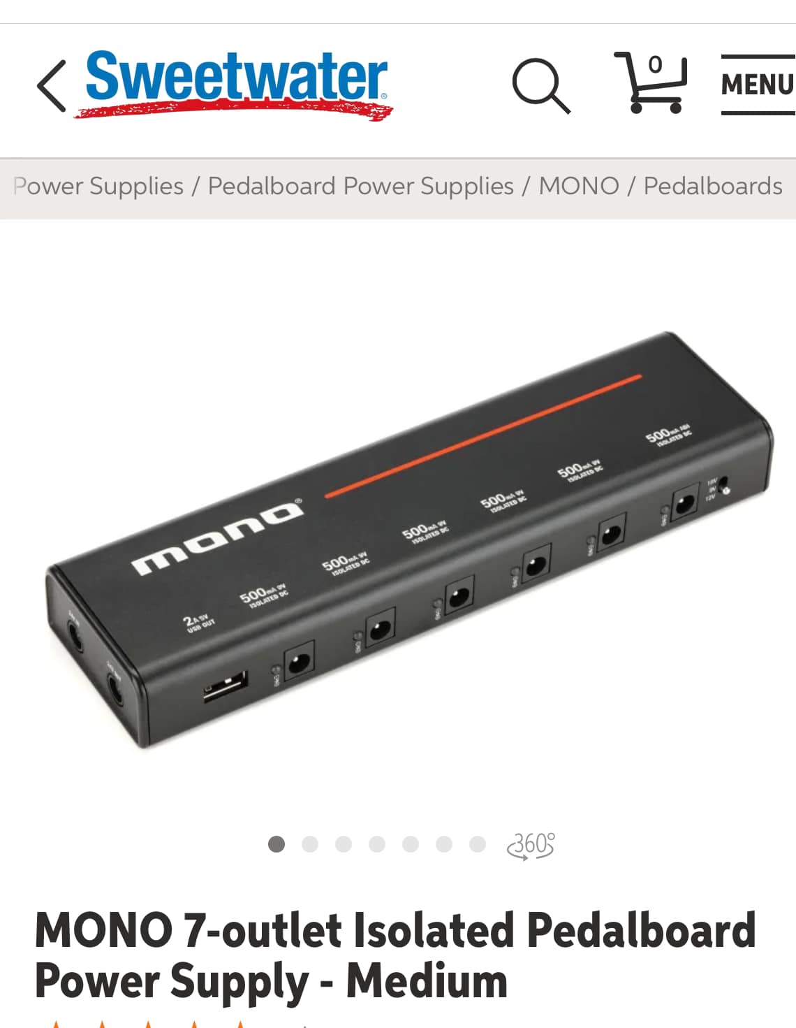 Has anyone tried the Mooer Macro S12 power supply?