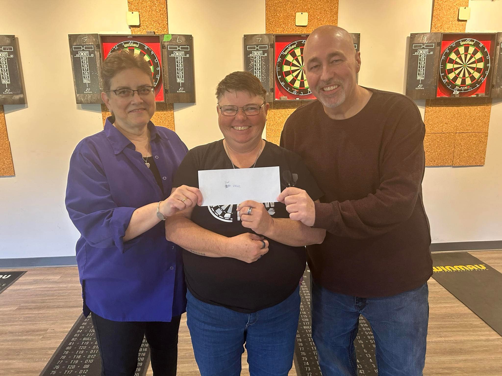 Congratulations to the 3rd place teams - Jeff and Jan and Shawn 