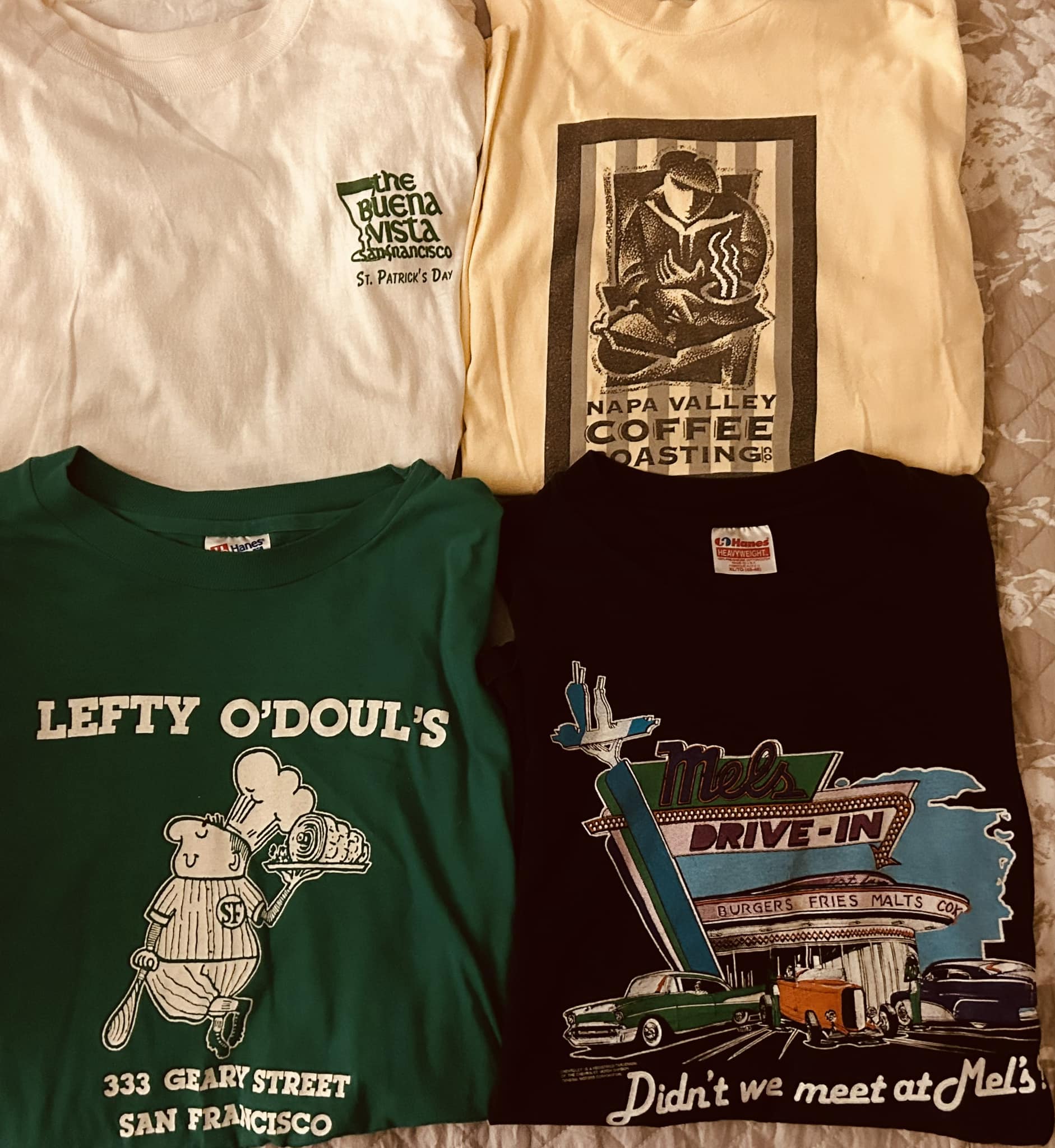 Found a few old t-shirts today from some of my favorite places. I 