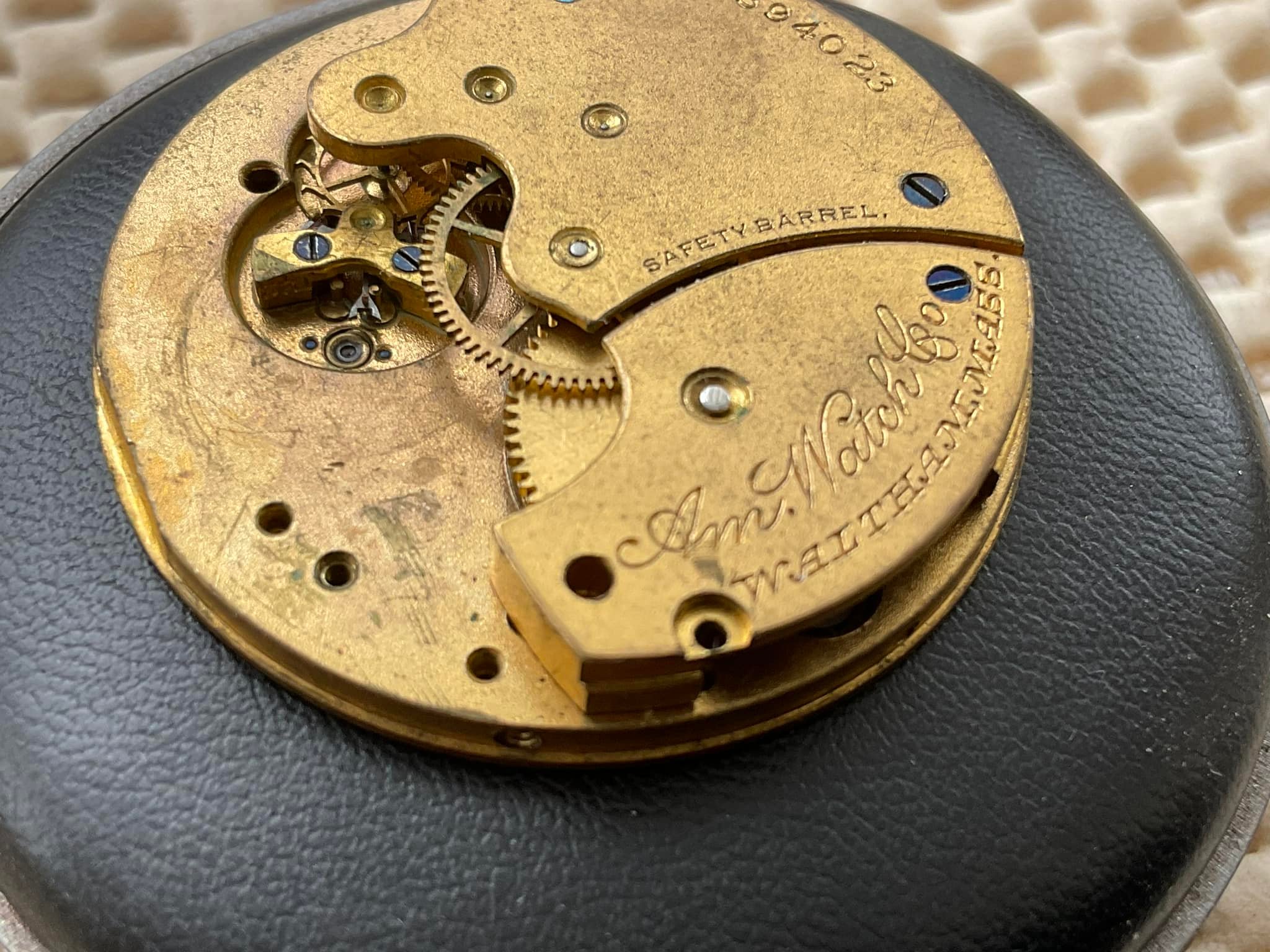 Ressort De Barillet Marco 210 Pour Montre Waltham 16 Size Modèle 1872 - Neuf Sans étiquette