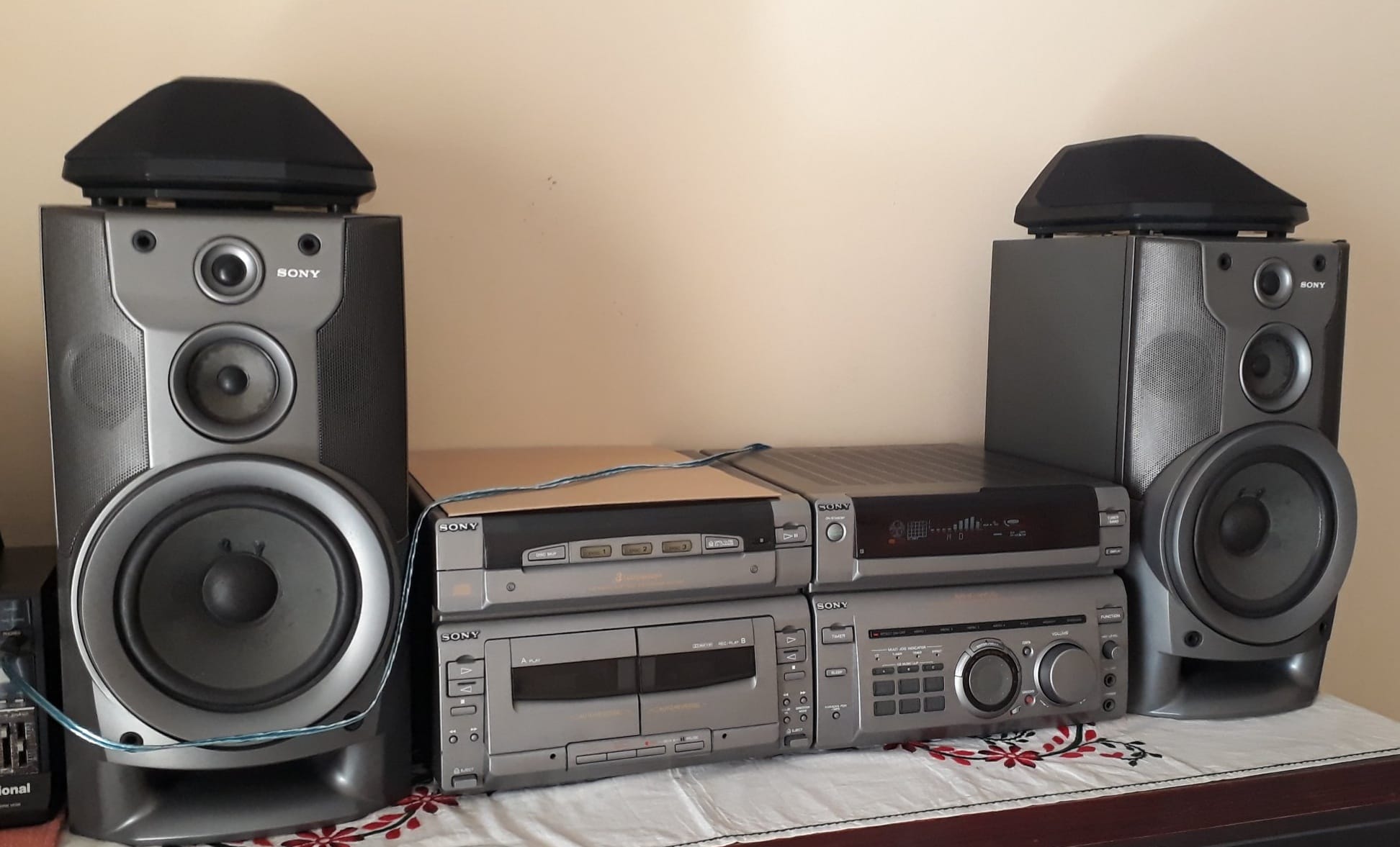 SONY MHC-W55 ミニコンポ 本体 リモコン付 SONY MHC-W55 ミニコンポ