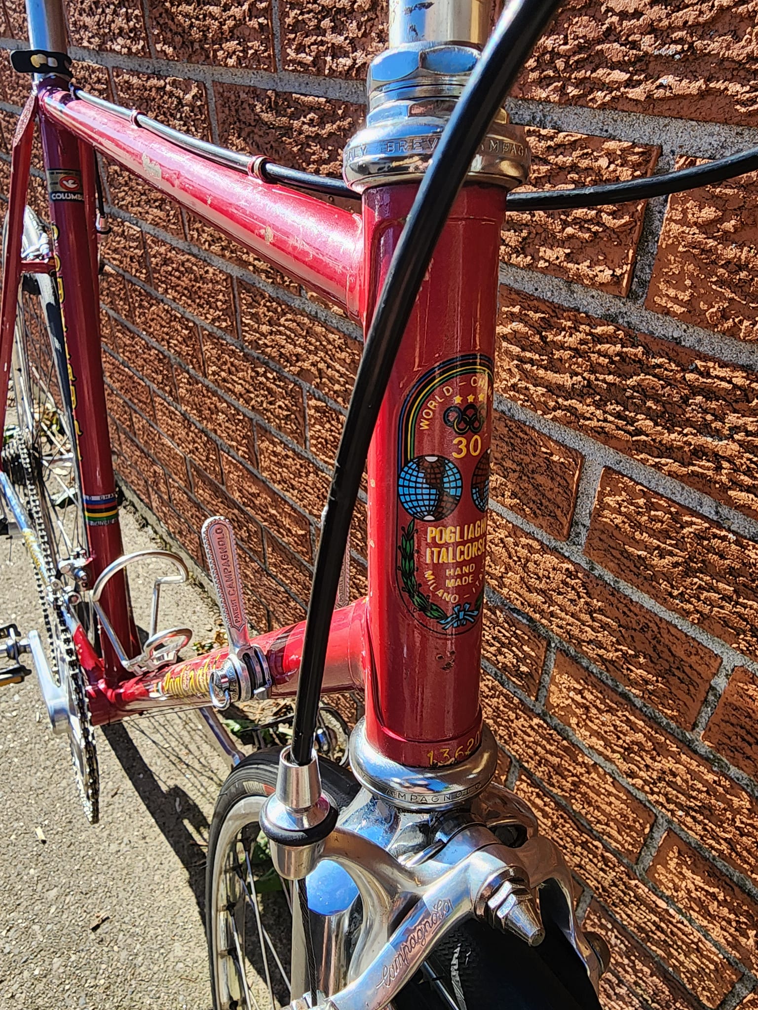 1965 Pogliaghi vintage road bike