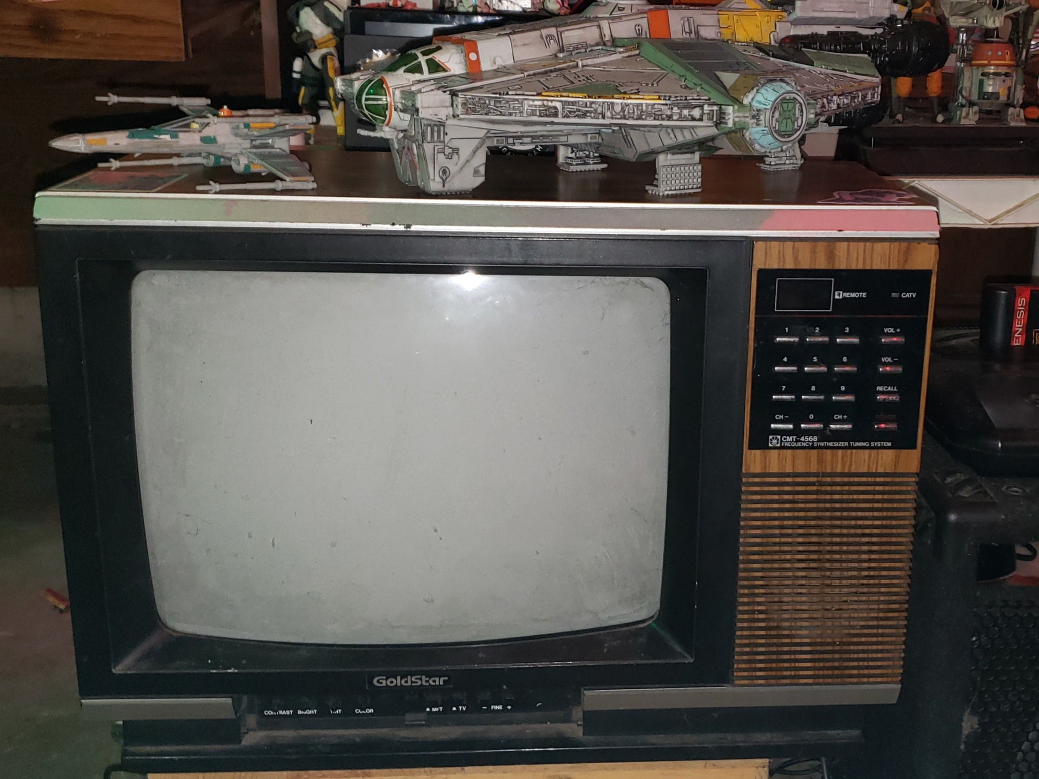 1981 CRT TV still working great for gaming