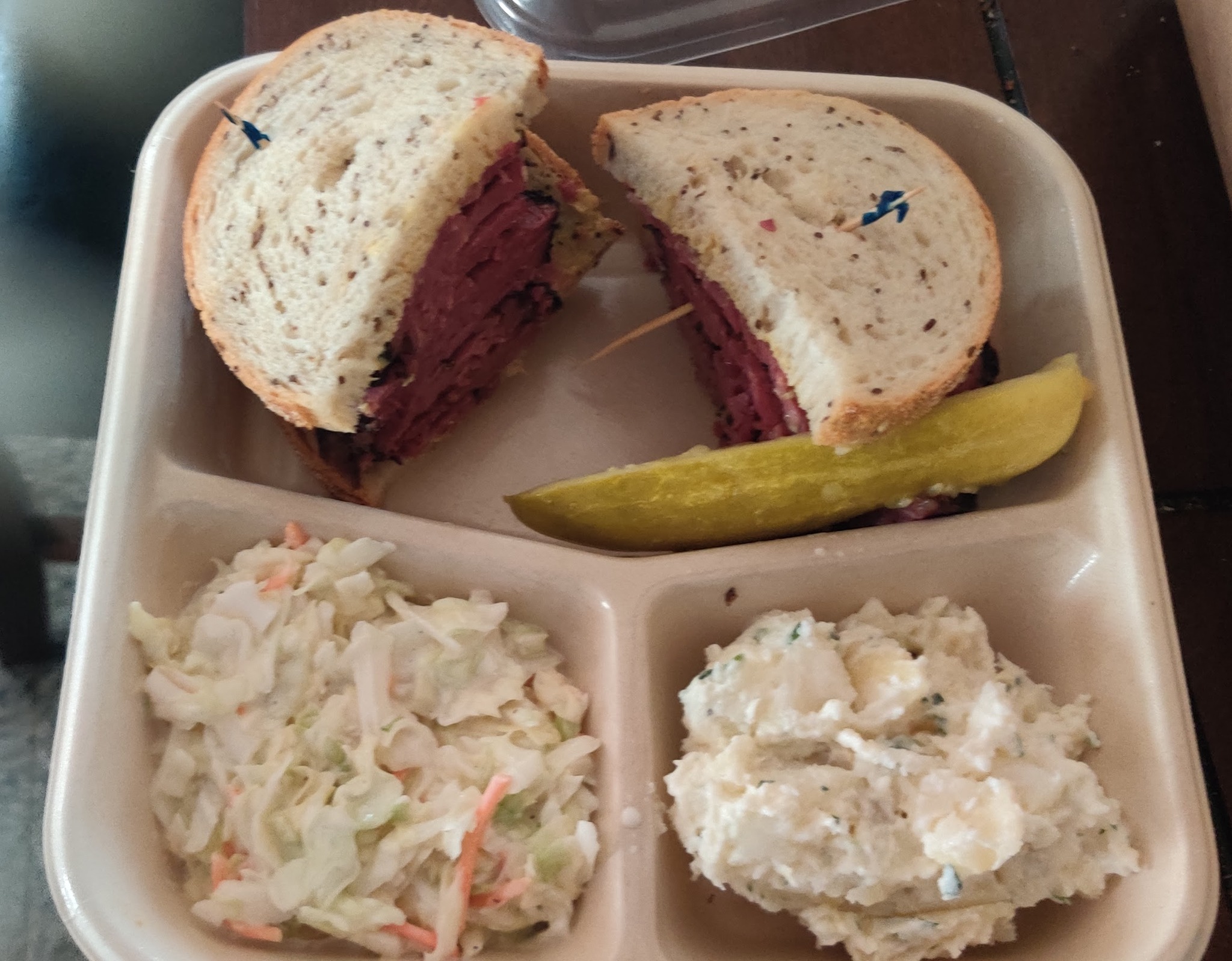 Schwartz deli popup food recommendations