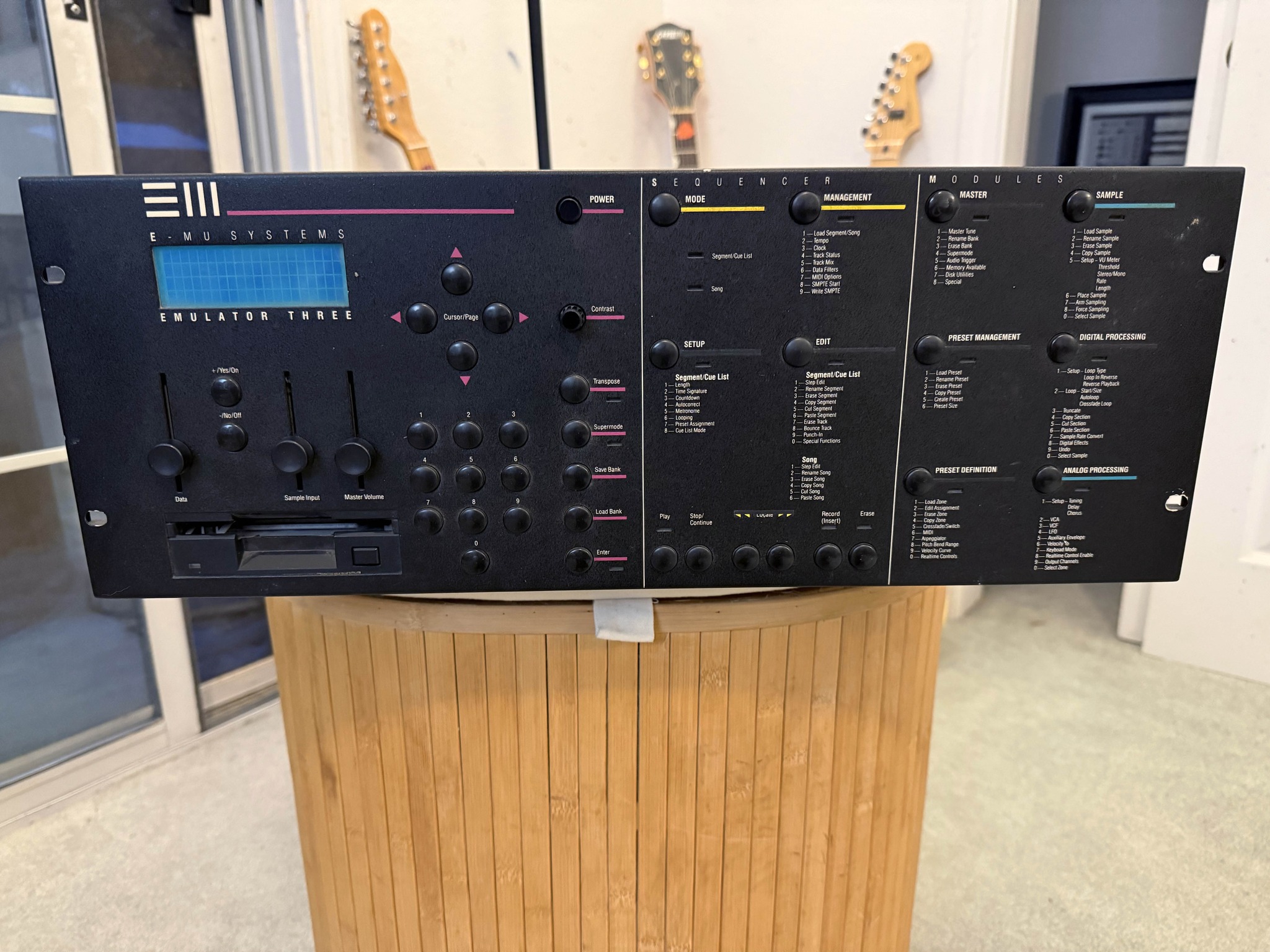 My Emulator III, The Emulator III (EIII) is a classic 80's